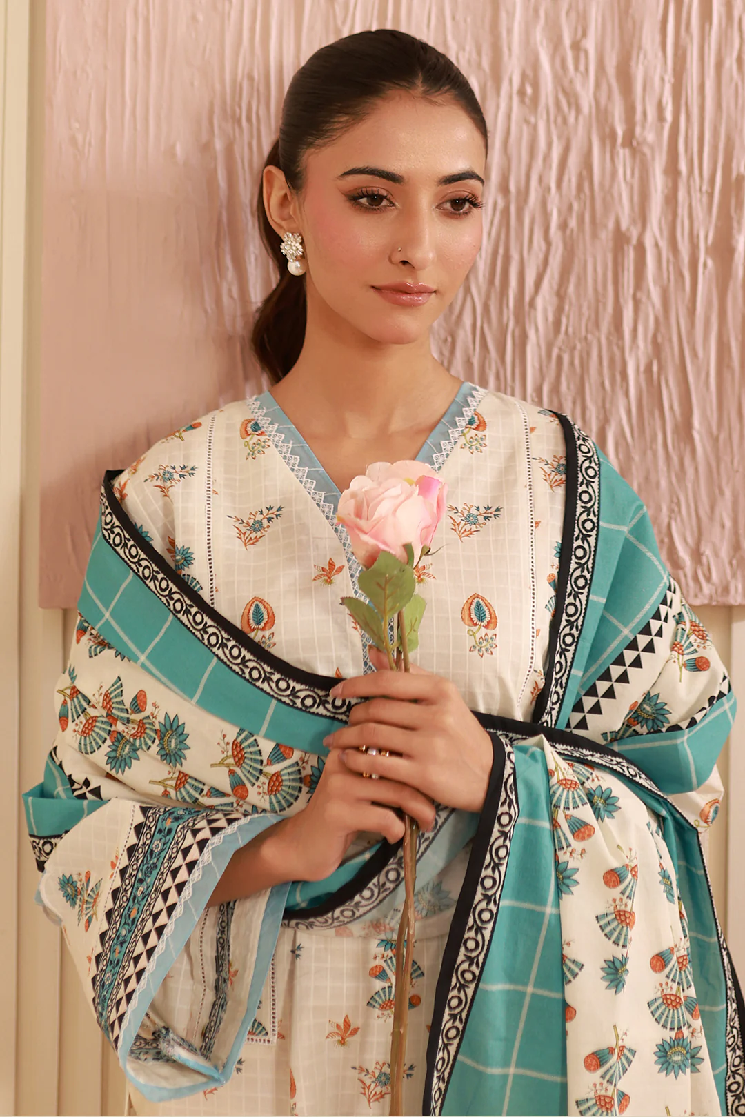 Shirt Shalwar Dupatta - 0668 - Image 2