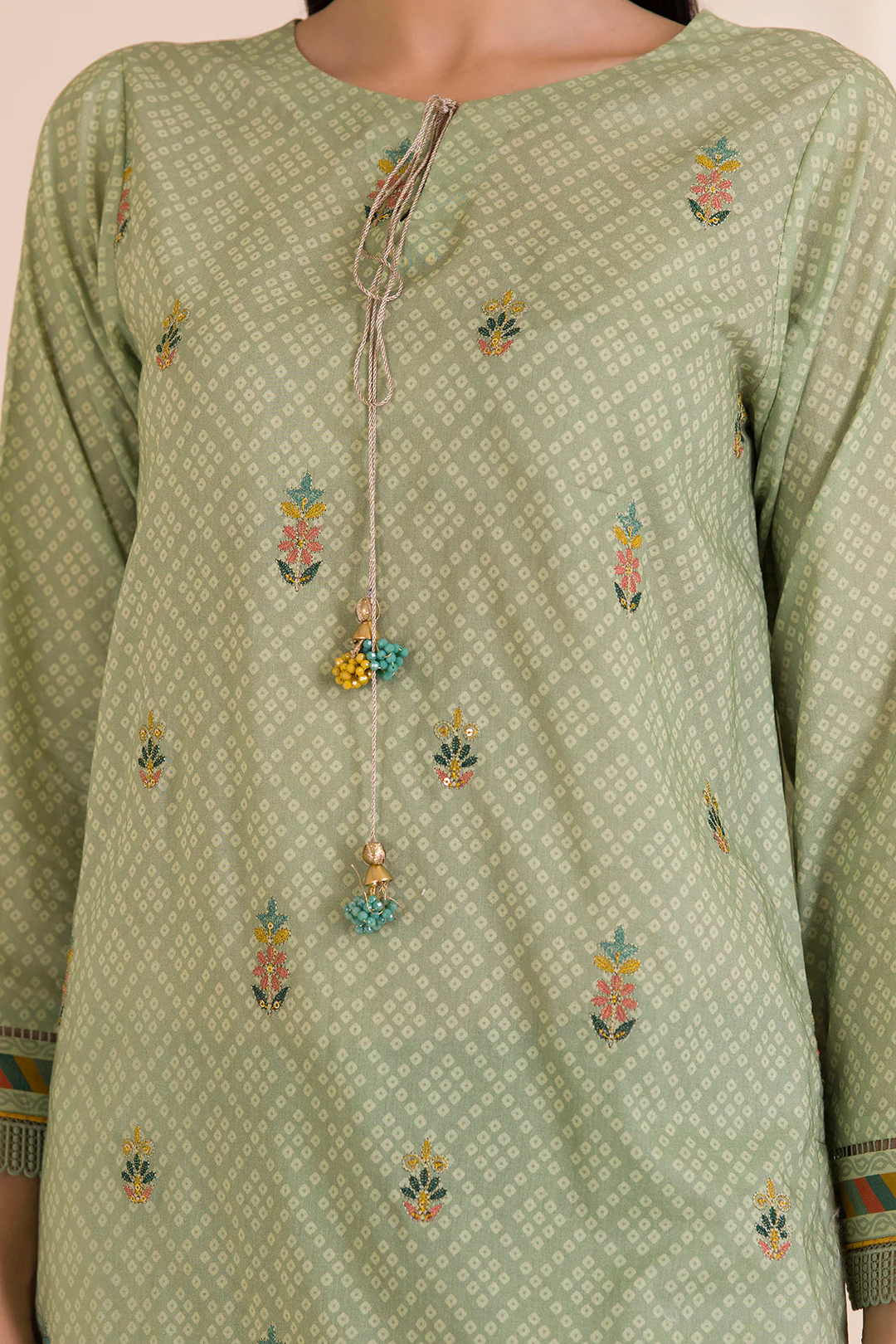 Embroidered Shirt Shalwar Dupatta - 0043 - Image 3
