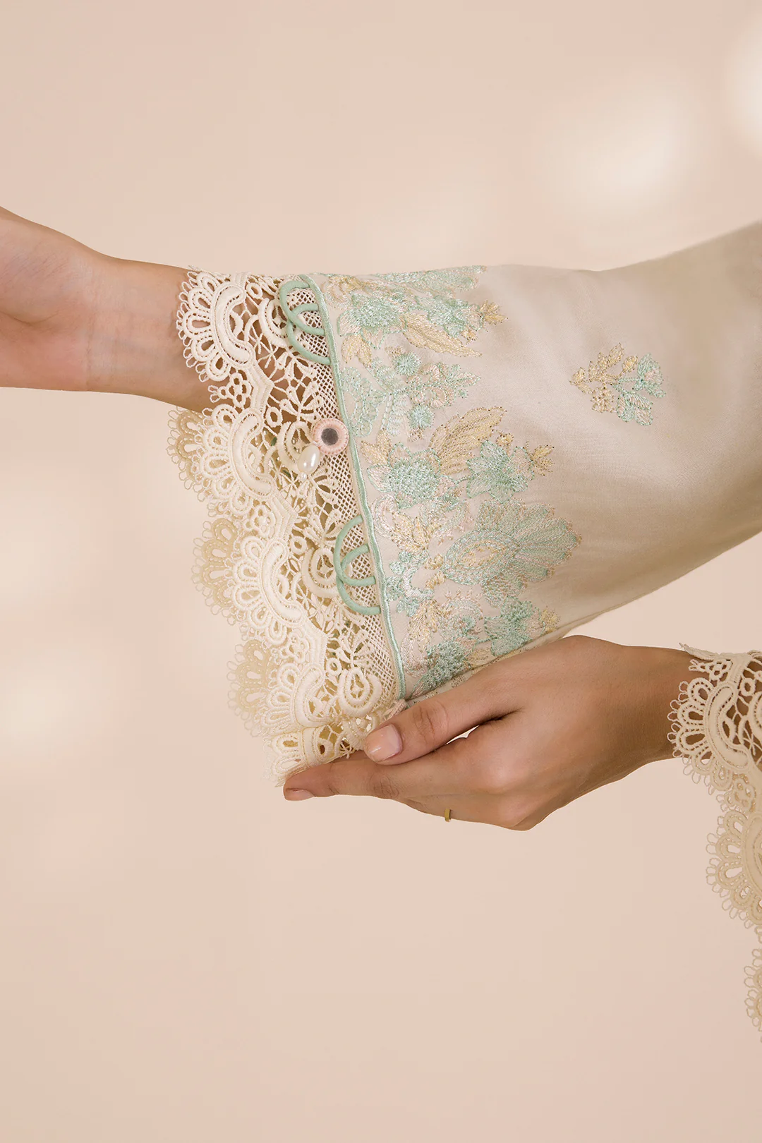 Embroidered Shirt Shalwar Dupatta - 0052 - Image 9