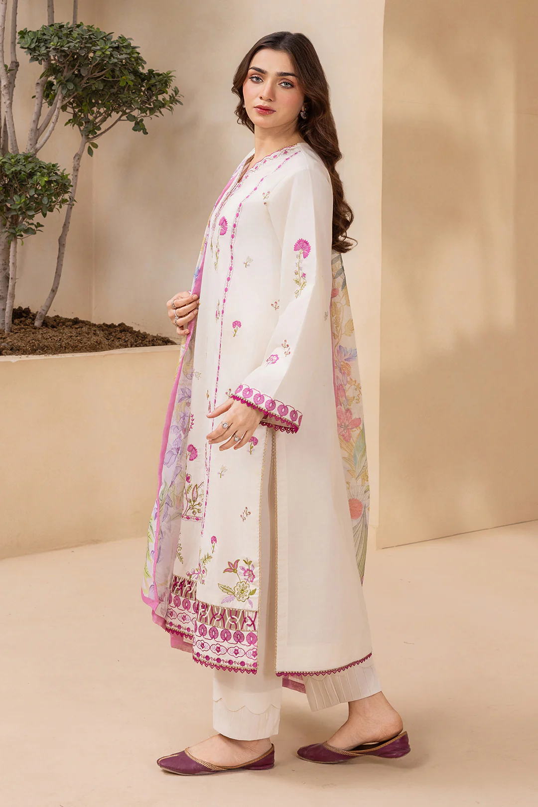Shirt Shalwar Dupatta - 0210 - Image 4