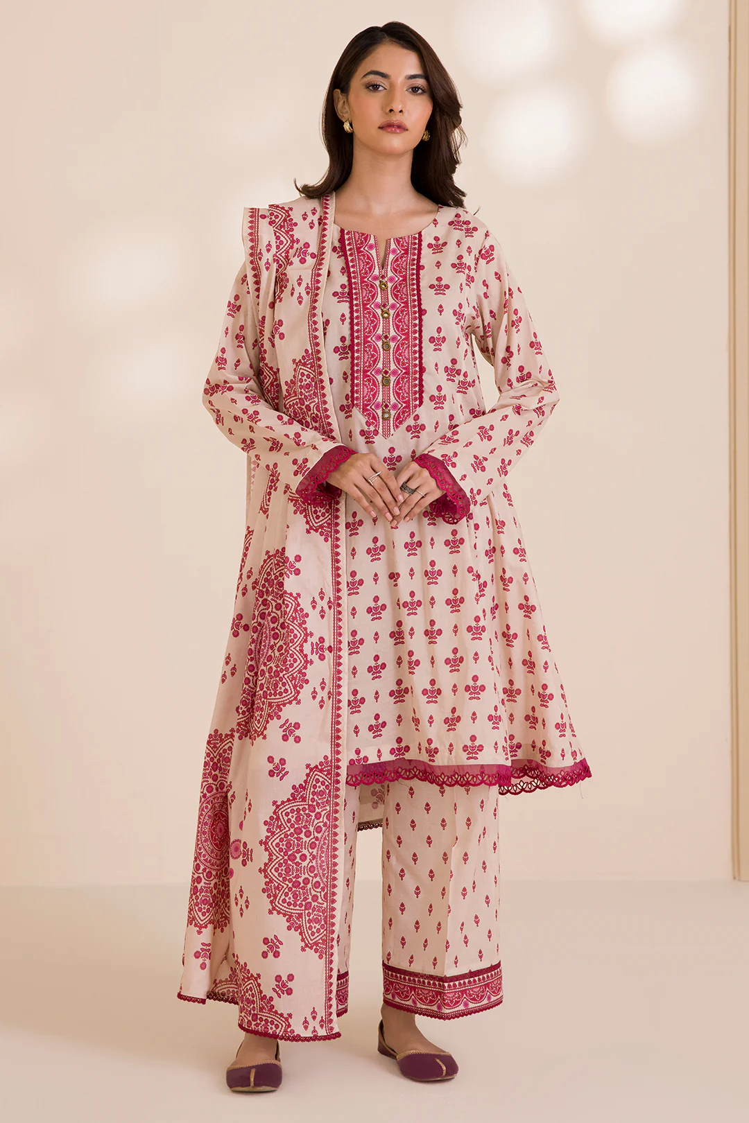 Shirt Shalwar Dupatta - 0039 - Image 3