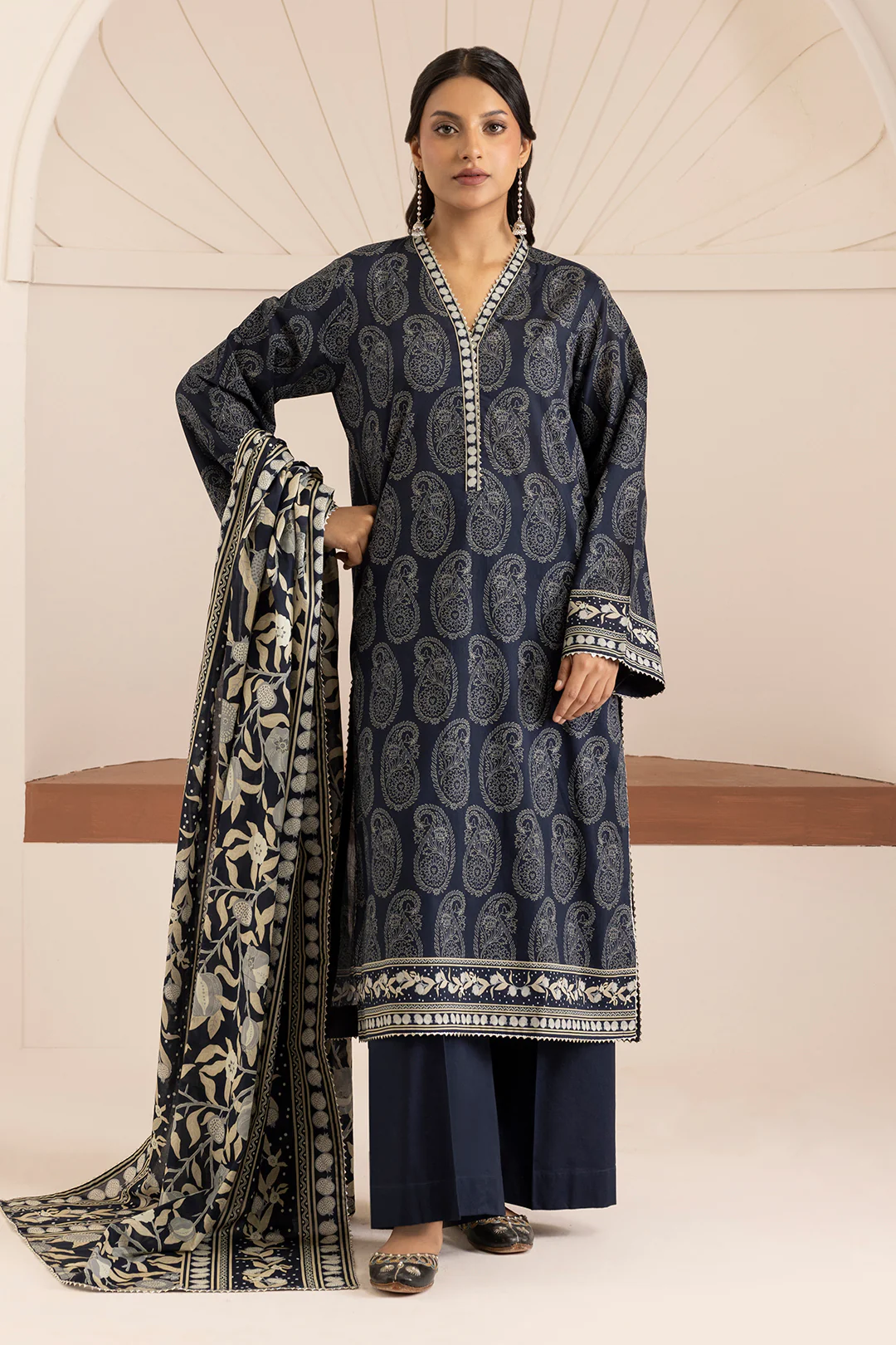 Shirt Shalwar Dupatta - 0194 - Image 3