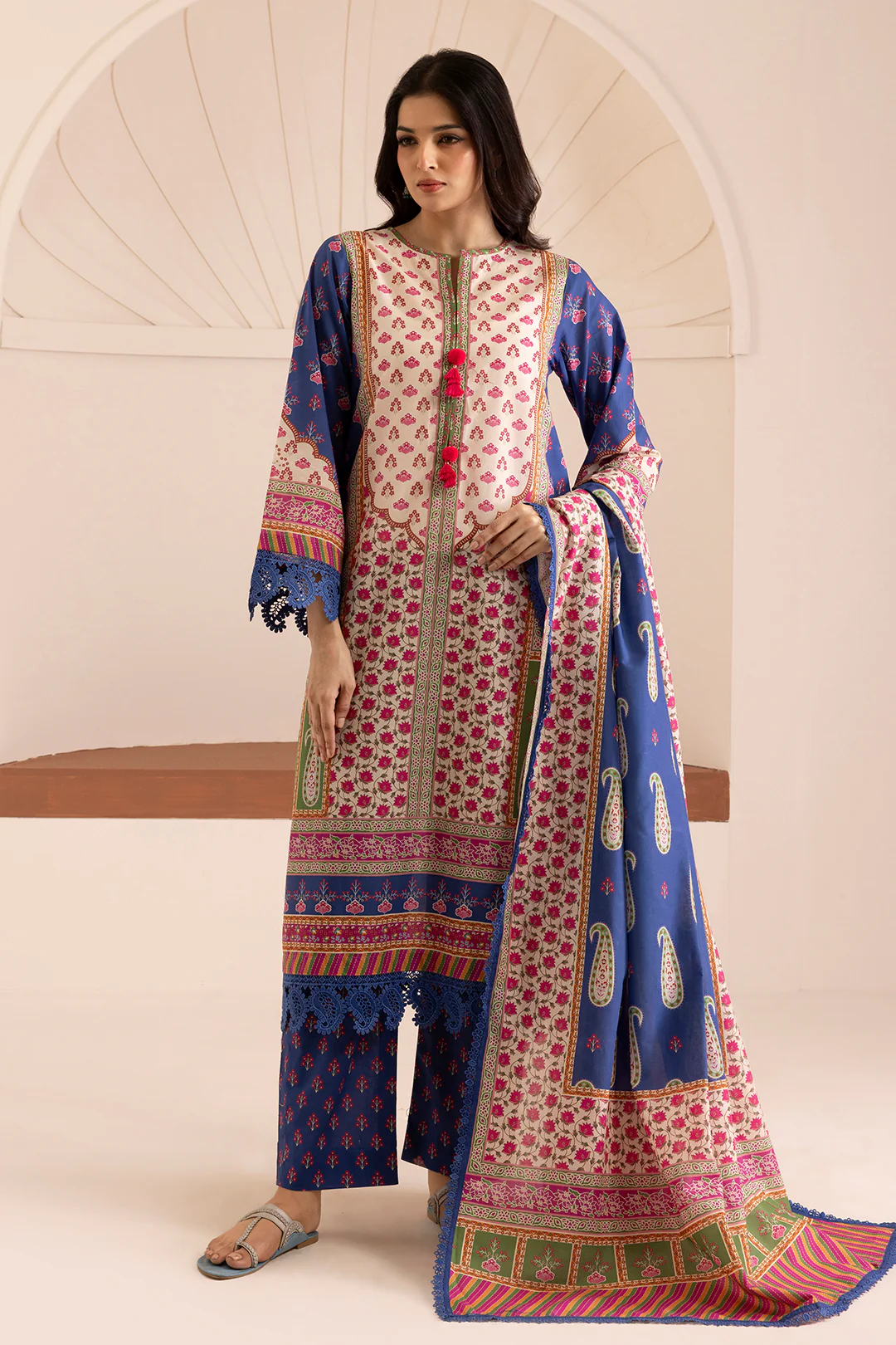 Shirt Shalwar Dupatta - 0197 - Image 3
