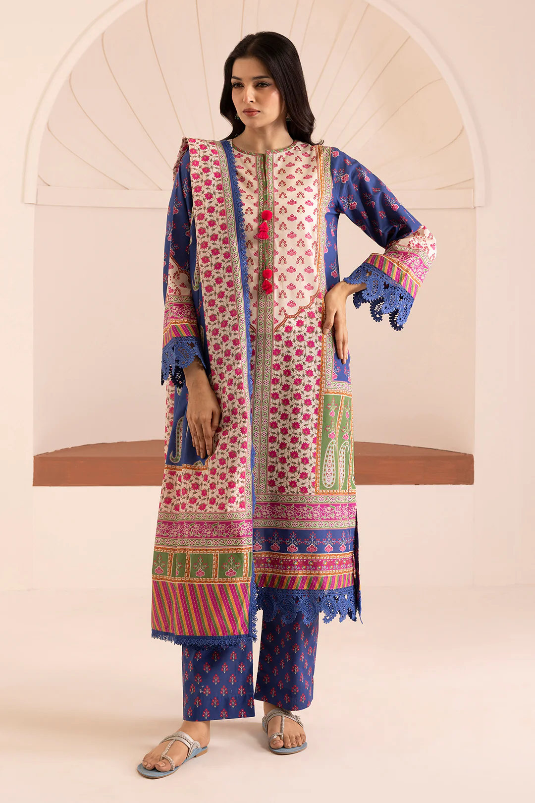 Shirt Shalwar Dupatta - 0197 - Image 4
