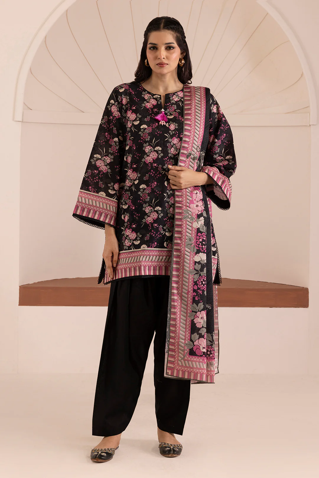 Shirt Shalwar Dupatta - 0199 - Image 3