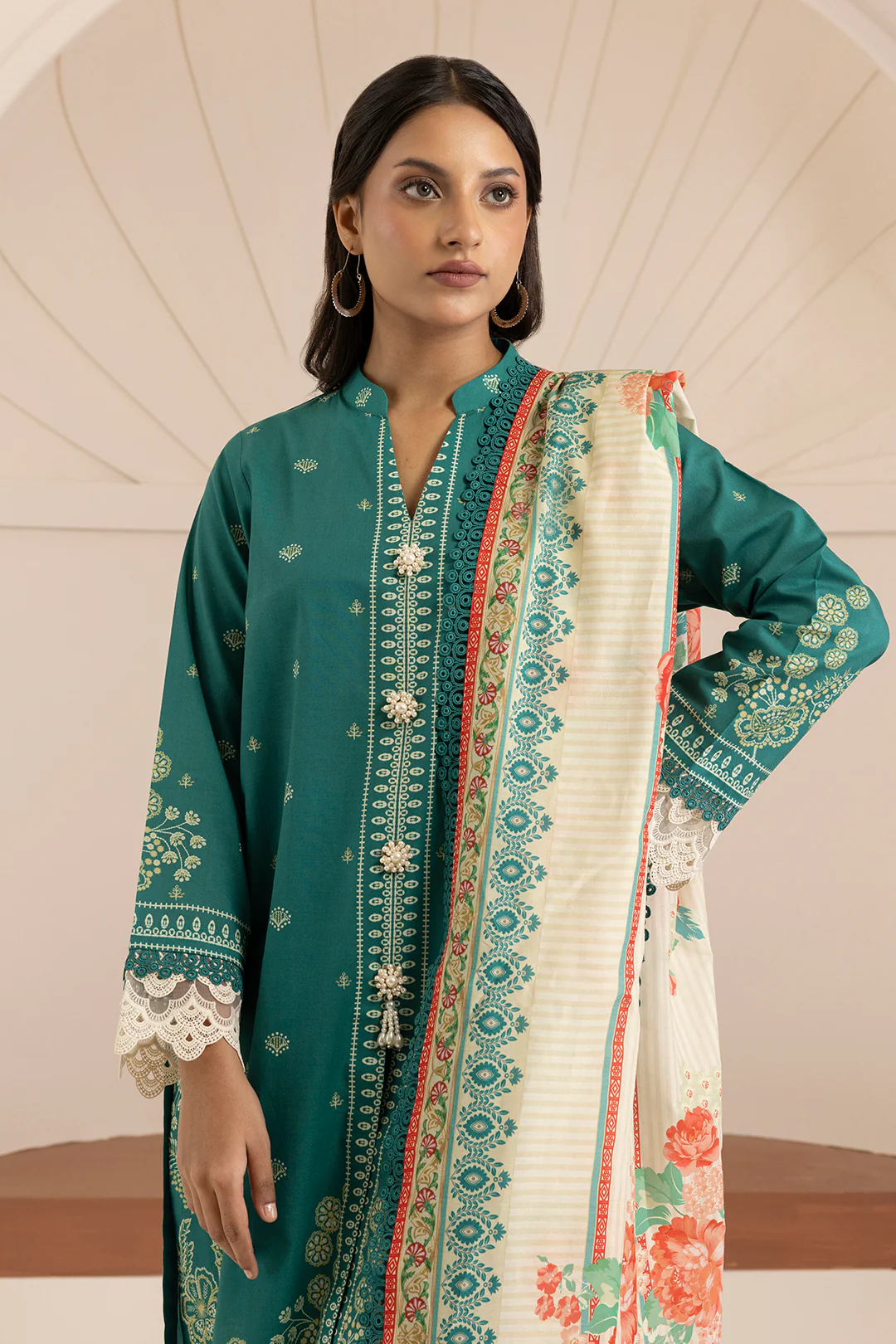 Shirt Shalwar Dupatta - 0203 - Image 2