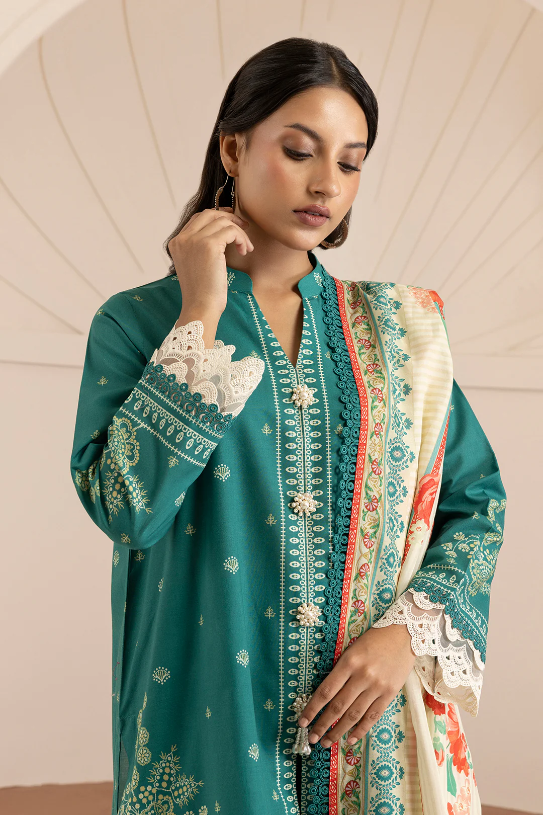 Shirt Shalwar Dupatta - 0203 - Image 3