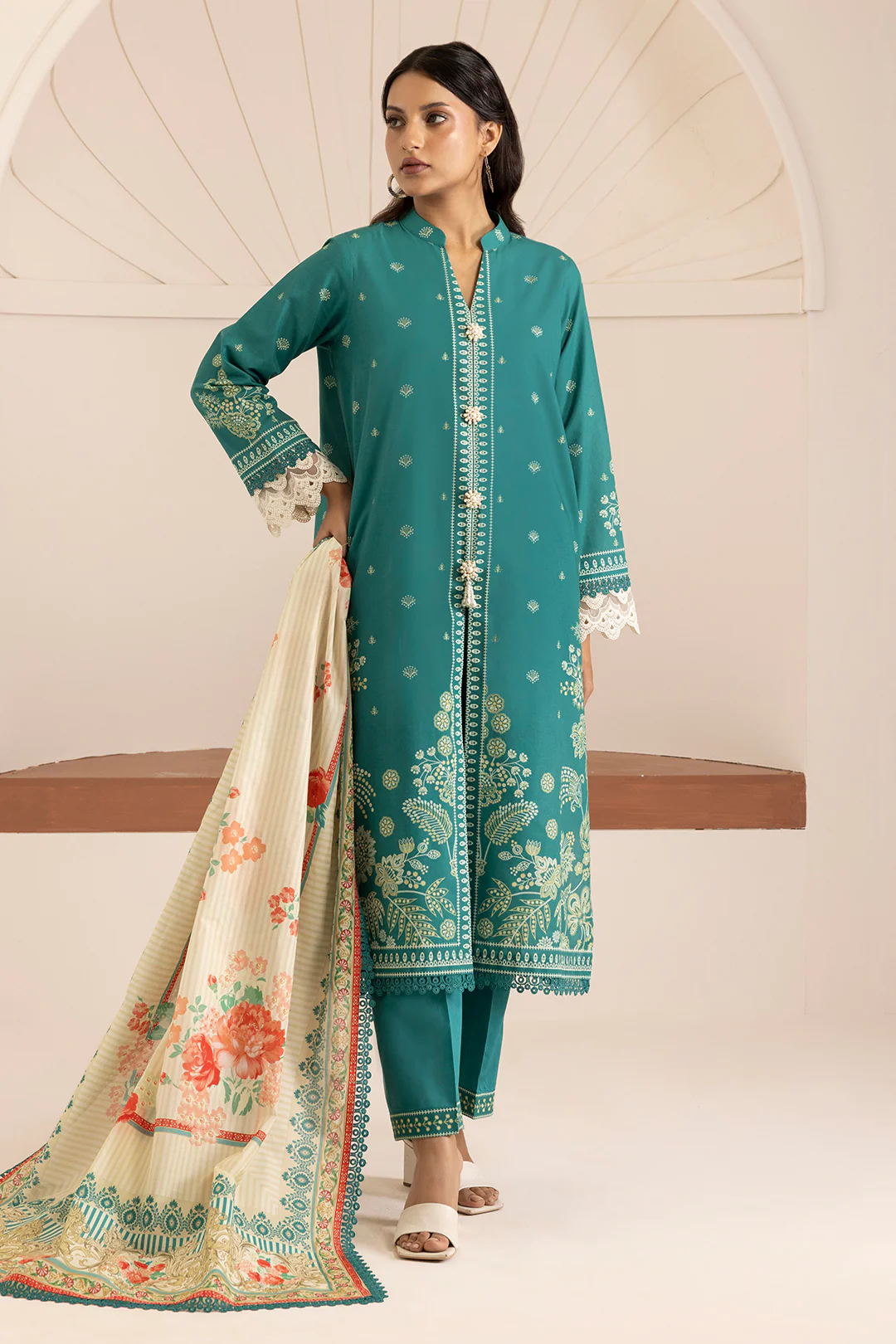 Shirt Shalwar Dupatta - 0203 - Image 4