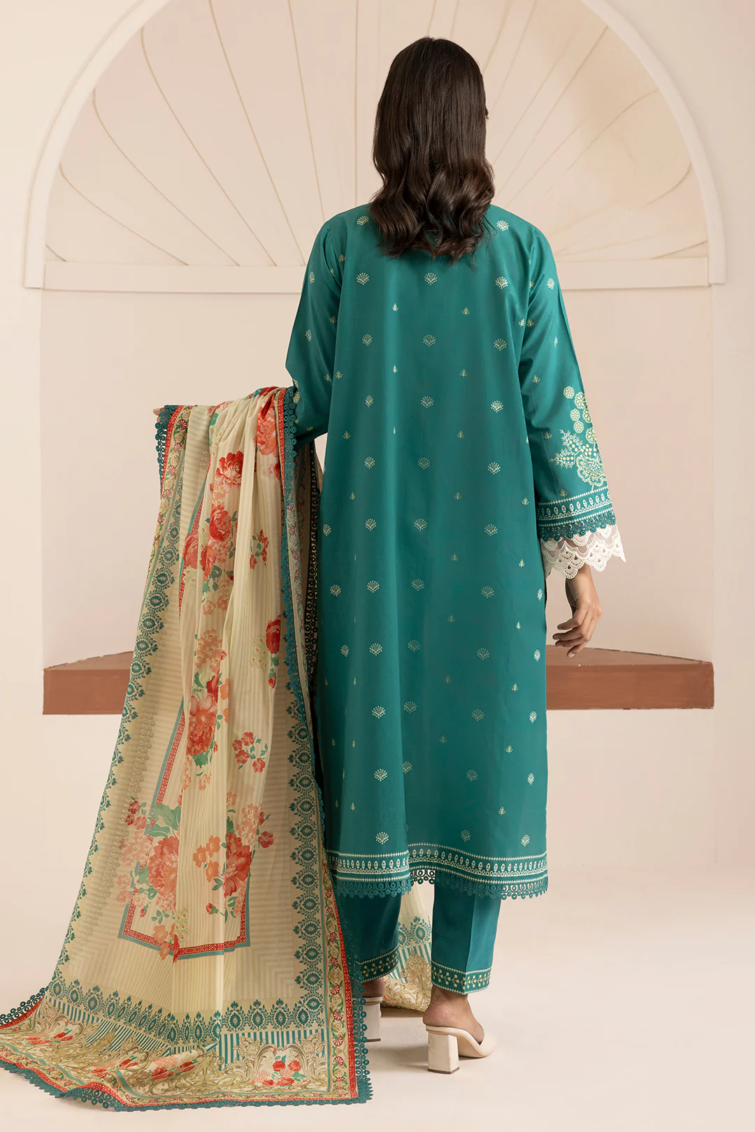 Shirt Shalwar Dupatta - 0203 - Image 9