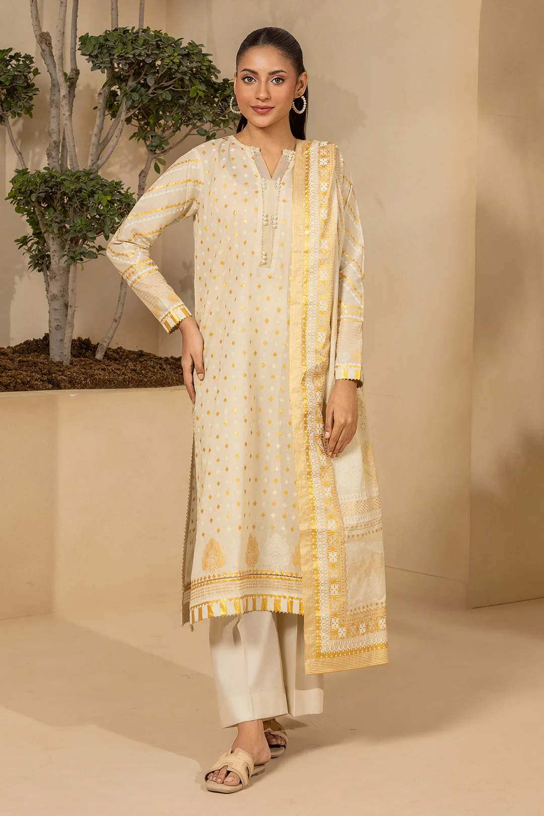 Shirt Shalwar Dupatta - 0204 - Image 3