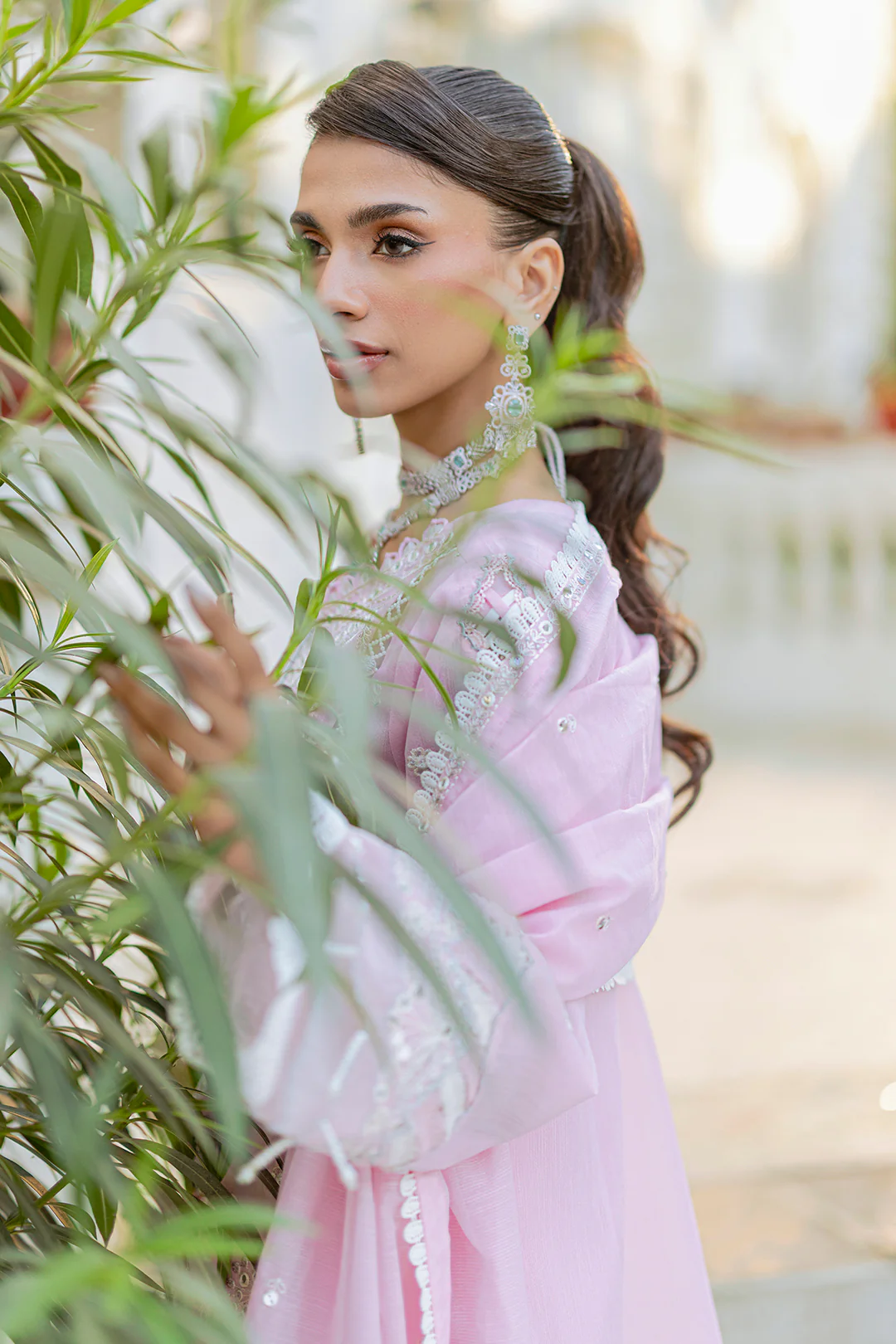 Embroidered Shirt Shalwar Dupatta - 4215 - Image 15