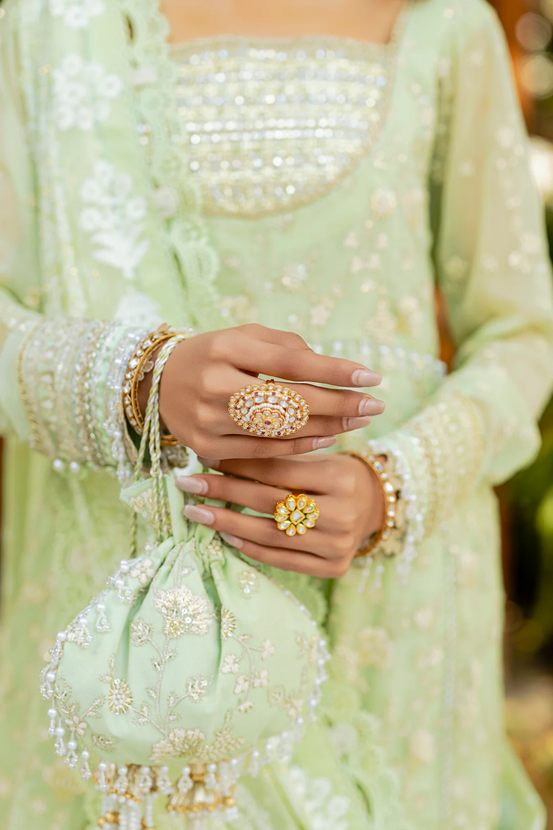 Embroidered Shirt Shalwar Dupatta - 4216 - Image 14