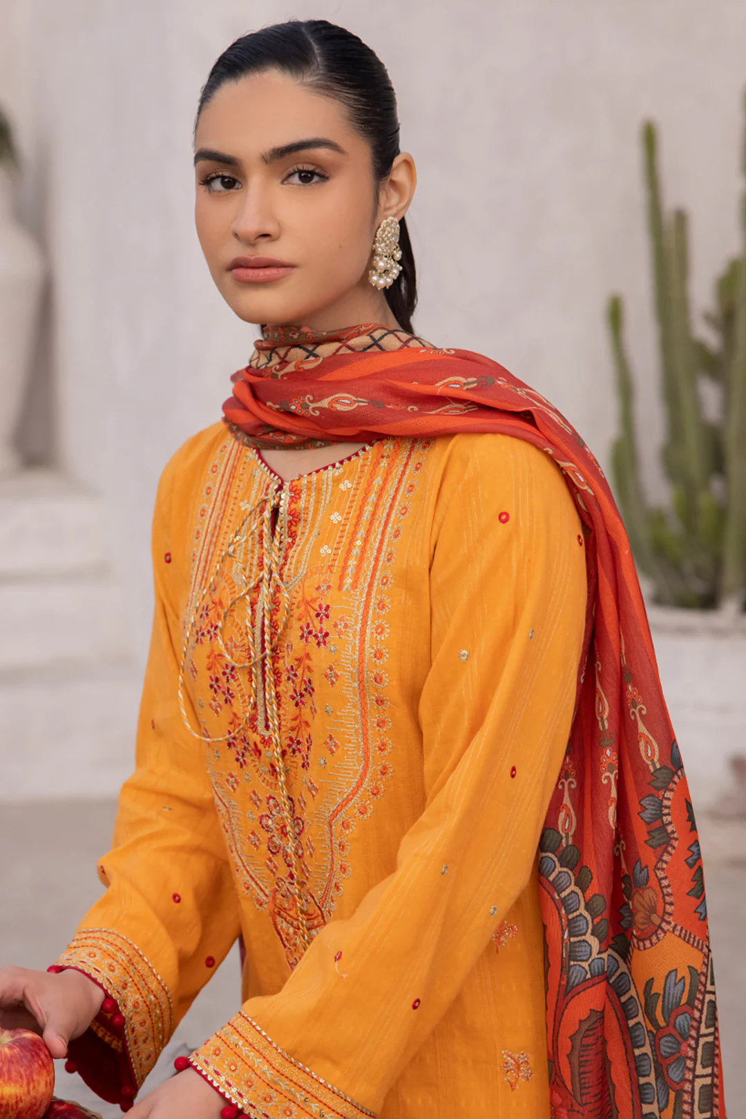 Embroidered Shirt Shalwar Dupatta - 1149
