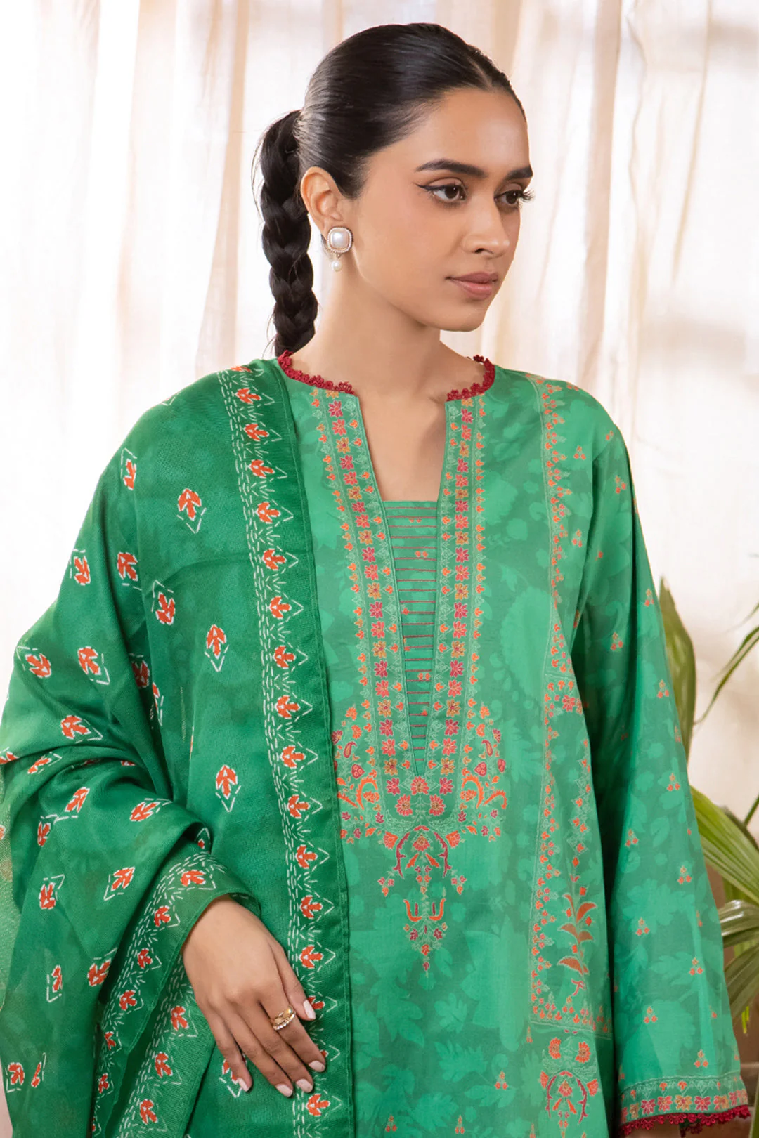Shirt Shalwar Dupatta - 1048 - Image 2