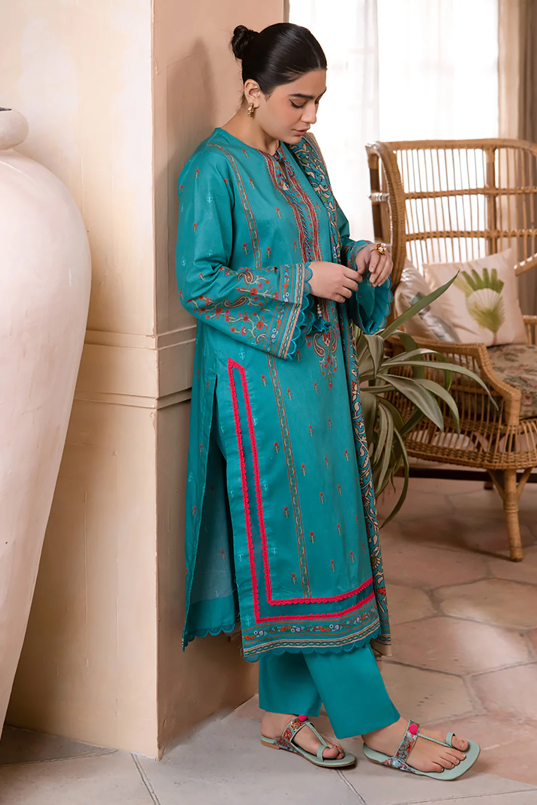 Shirt Shalwar Dupatta - 1066 - Image 3