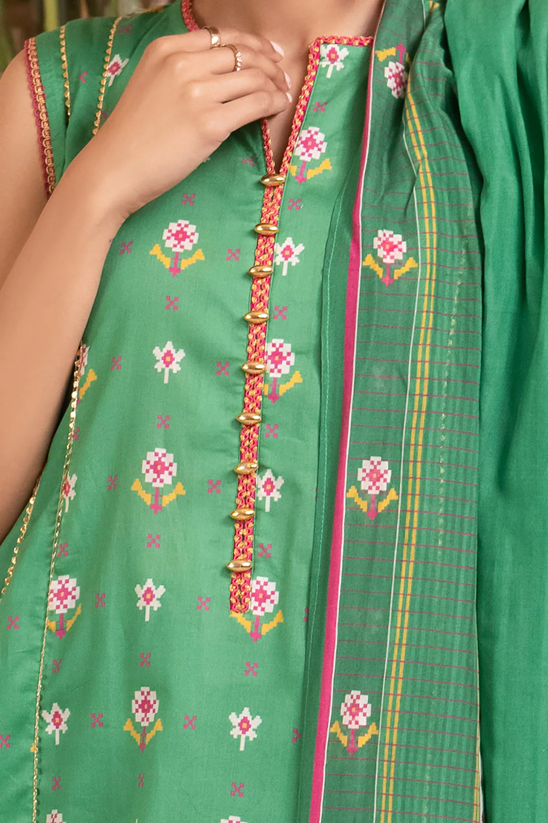 Shirt Shalwar Dupatta - 1073 - Image 4