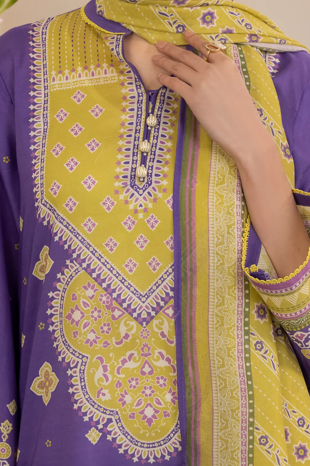 Shirt Shalwar Dupatta - 1078 - Image 3