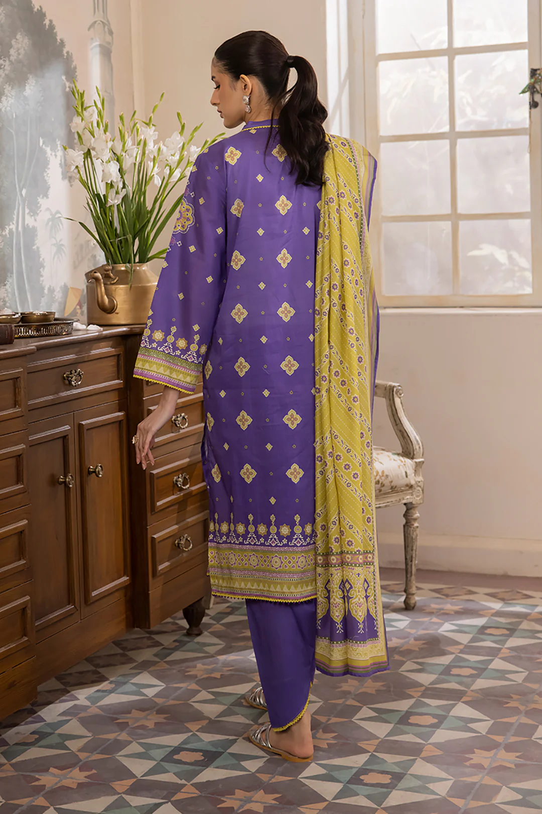 Shirt Shalwar Dupatta - 1078 - Image 5