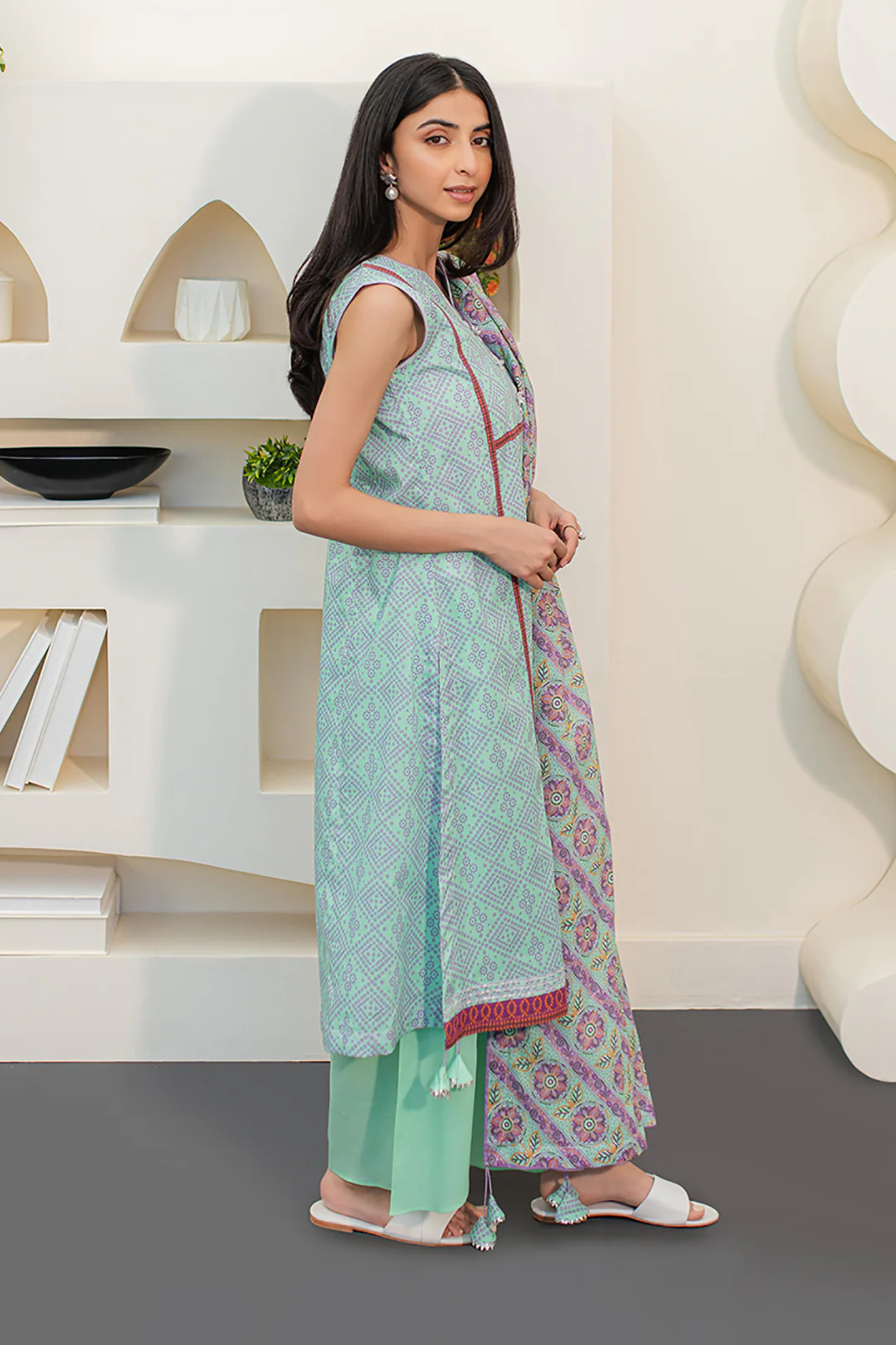 Shirt Shalwar Dupatta - 1190 - Image 3