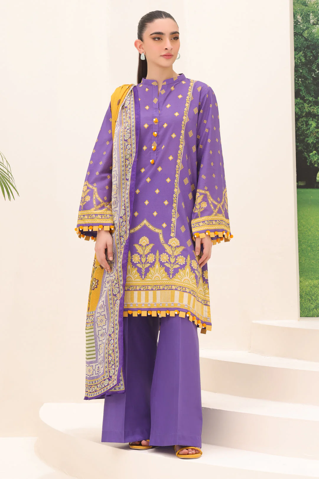 Shirt Shalwar Dupatta - 1196 - Image 3