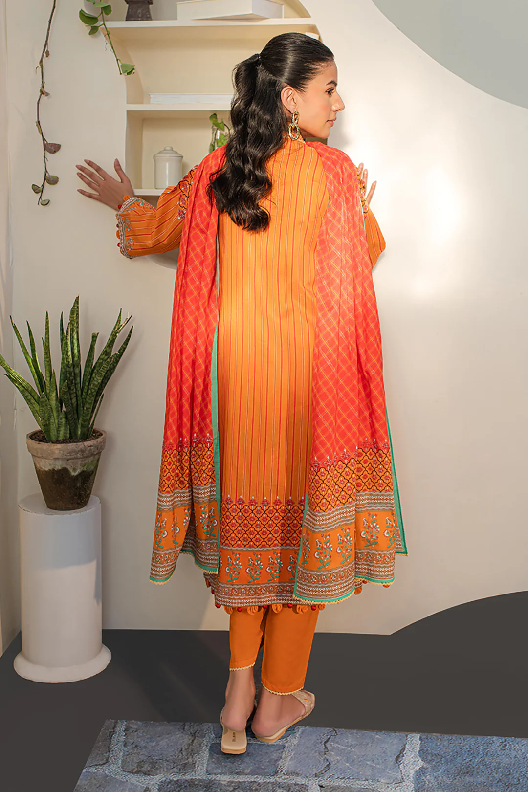 Shirt Shalwar Dupatta - 1205 - Image 5
