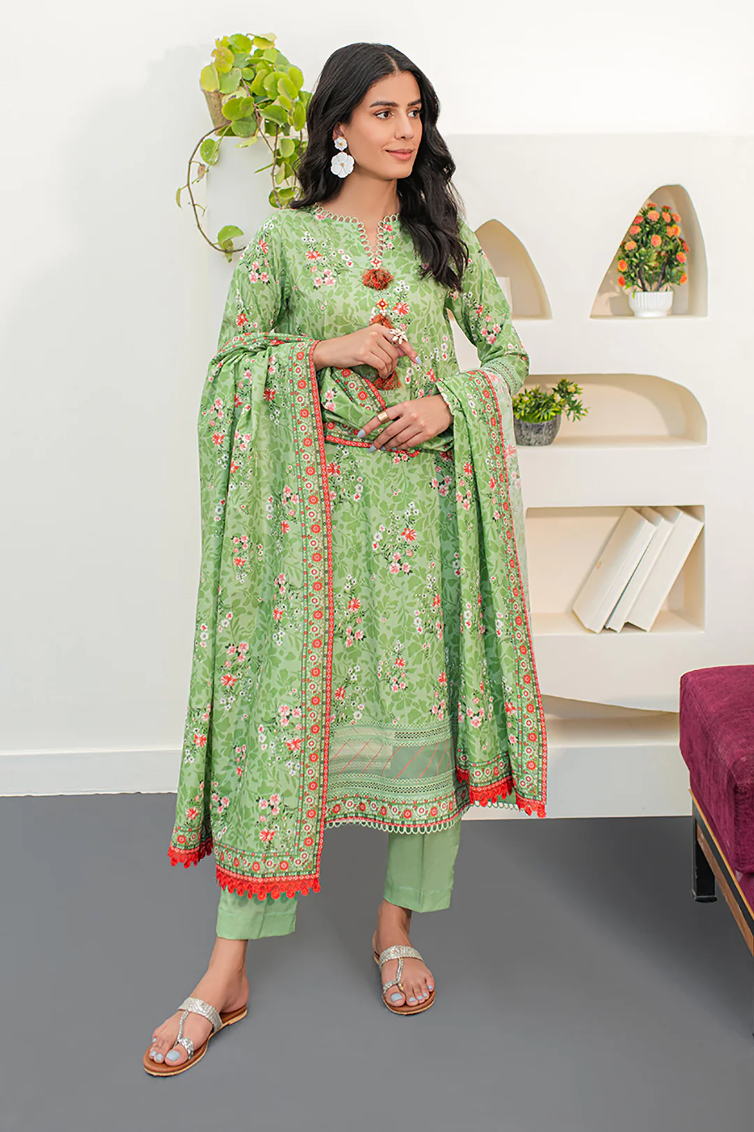 Shirt Shalwar Dupatta - 1206