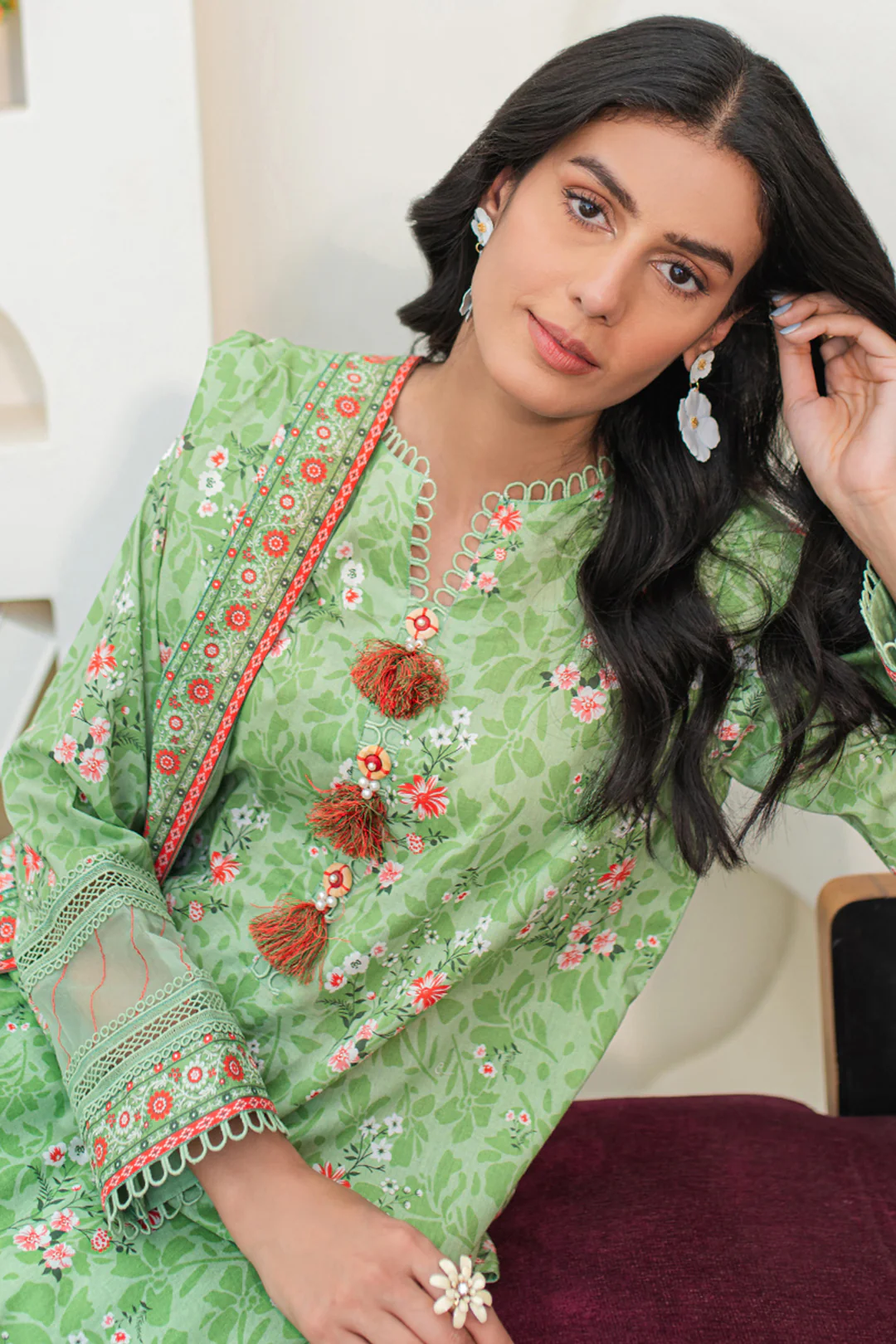 Shirt Shalwar Dupatta - 1206 - Image 2