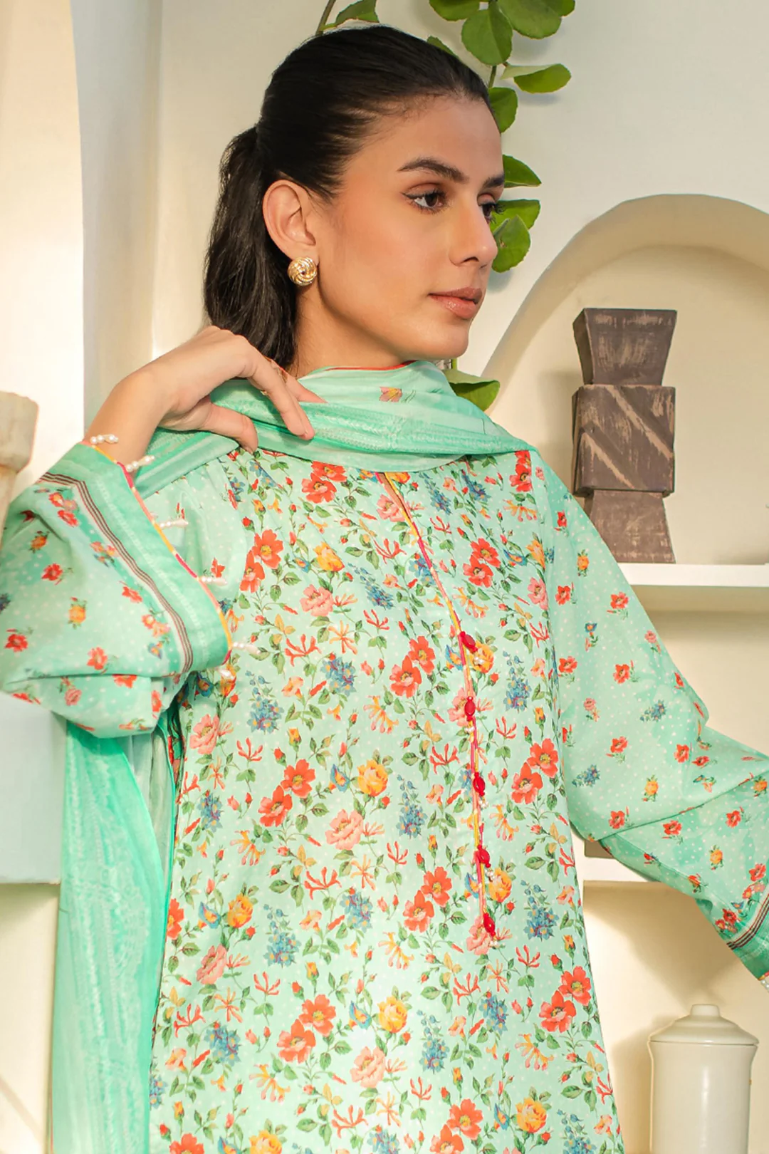 Shirt Shalwar Dupatta - 1208 - Image 2