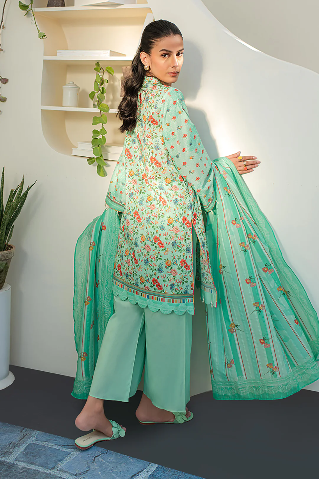 Shirt Shalwar Dupatta - 1208 - Image 5