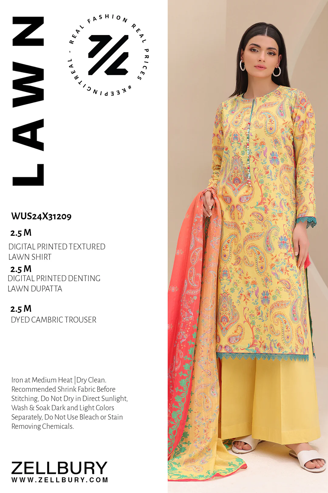Shirt Shalwar Dupatta - 1209 - Image 7