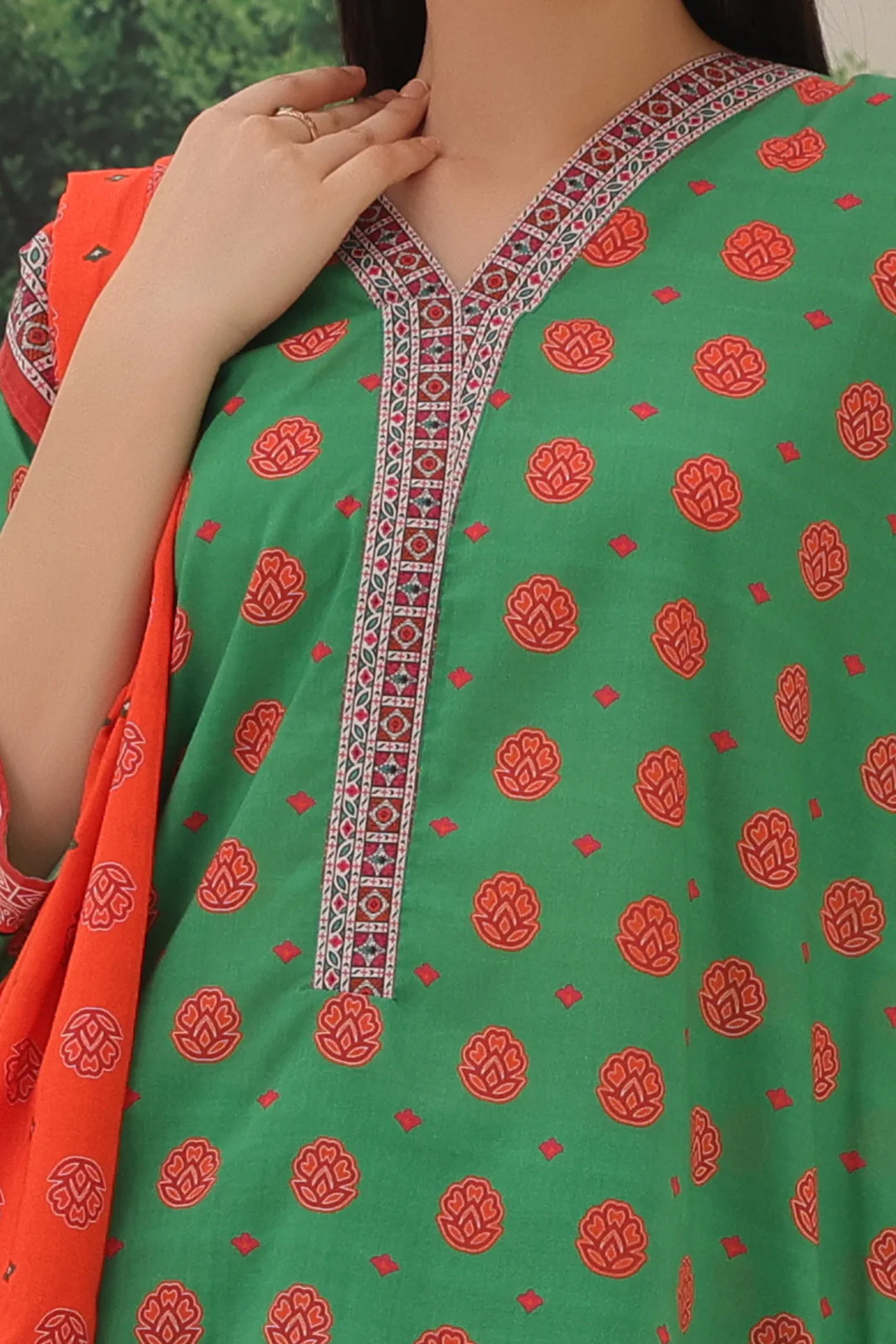 Shirt Shalwar Dupatta - 1221 - Image 4