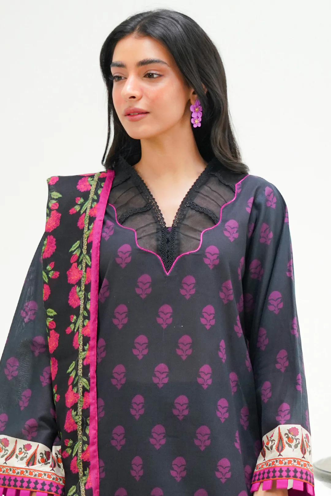 Shirt Shalwar Dupatta - 1324 - Image 2