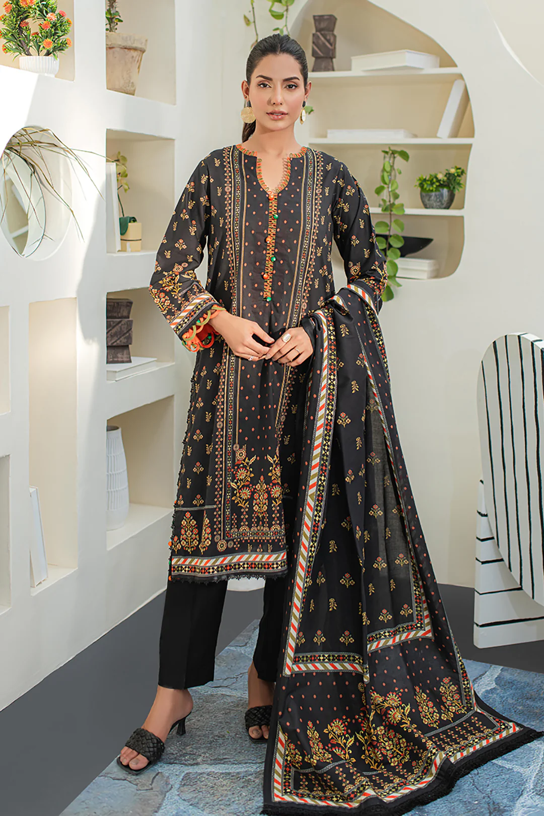 Shirt Shalwar Dupatta - 1672