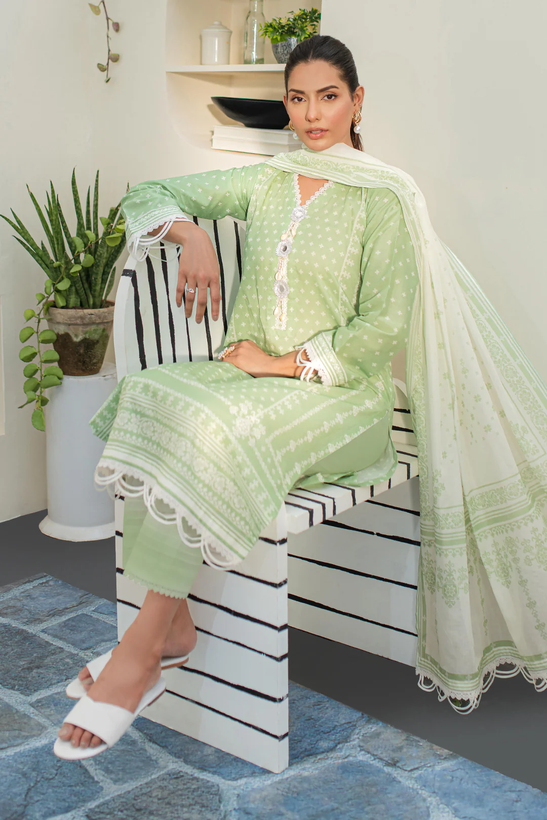 Shirt Shalwar Dupatta - 1677 - Image 3