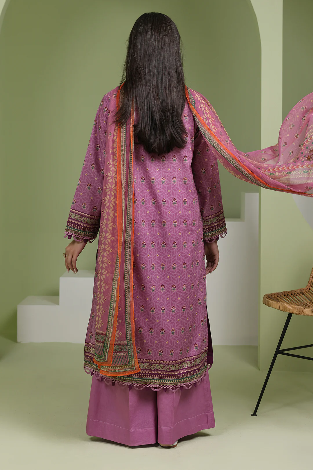 Shirt Shalwar Dupatta - 1718 - Image 5
