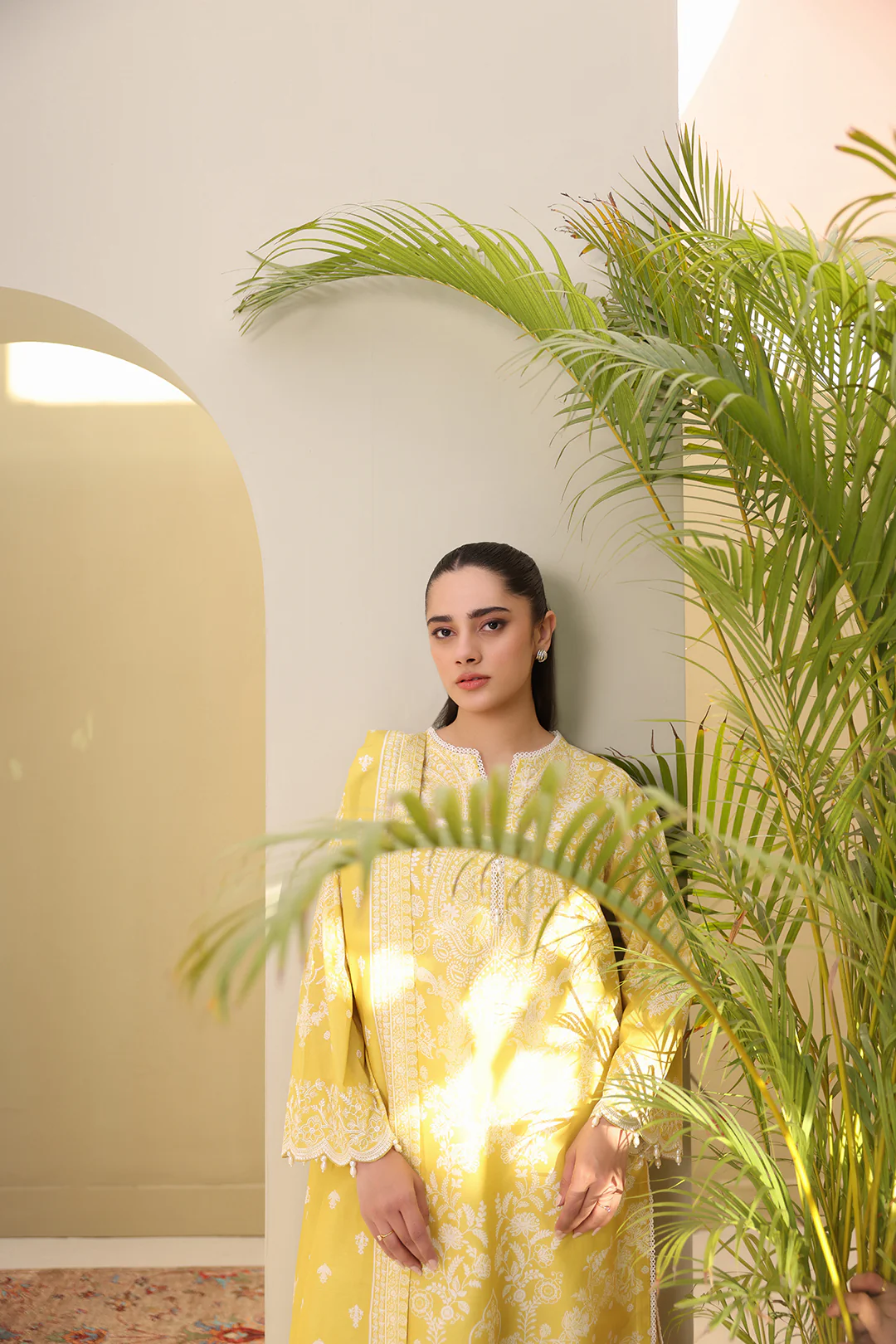 Embroidered Shirt Shalwar Dupatta - 0400 - Image 12