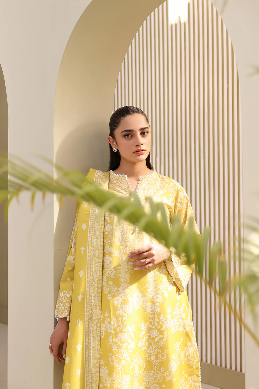 Embroidered Shirt Shalwar Dupatta - 0400 - Image 13
