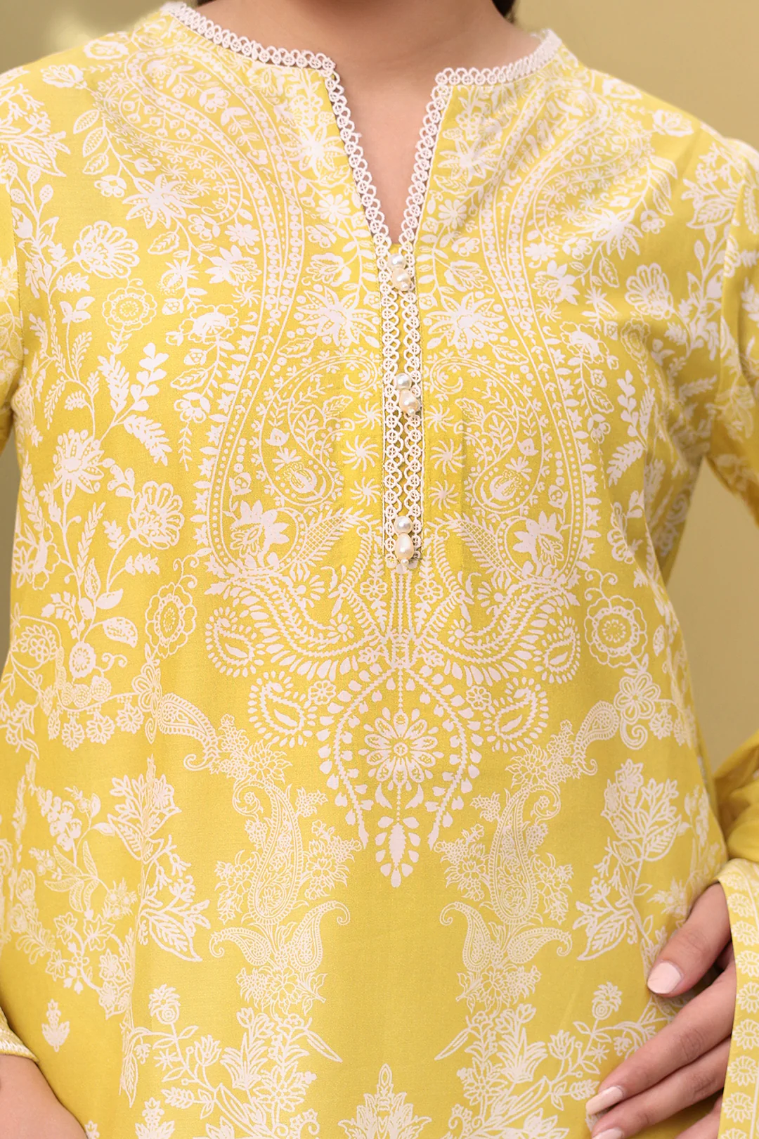 Embroidered Shirt Shalwar Dupatta - 0400 - Image 4