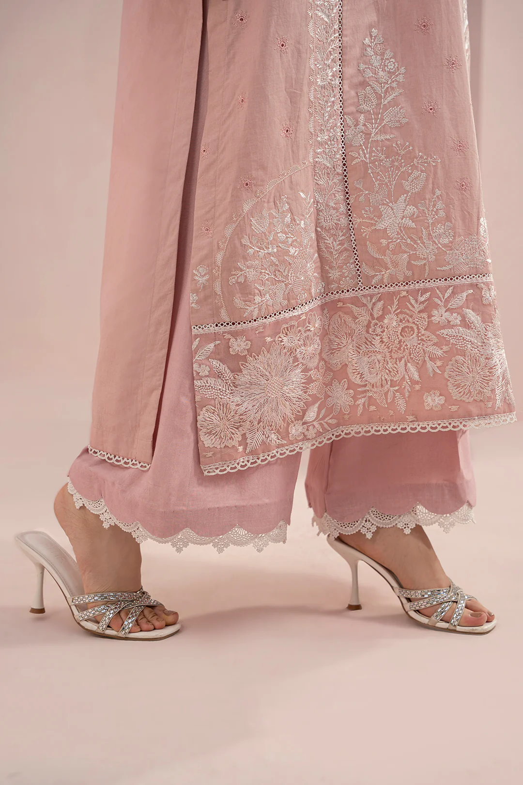 Embroidered Shirt Shalwar Dupatta - 0469 - Image 7