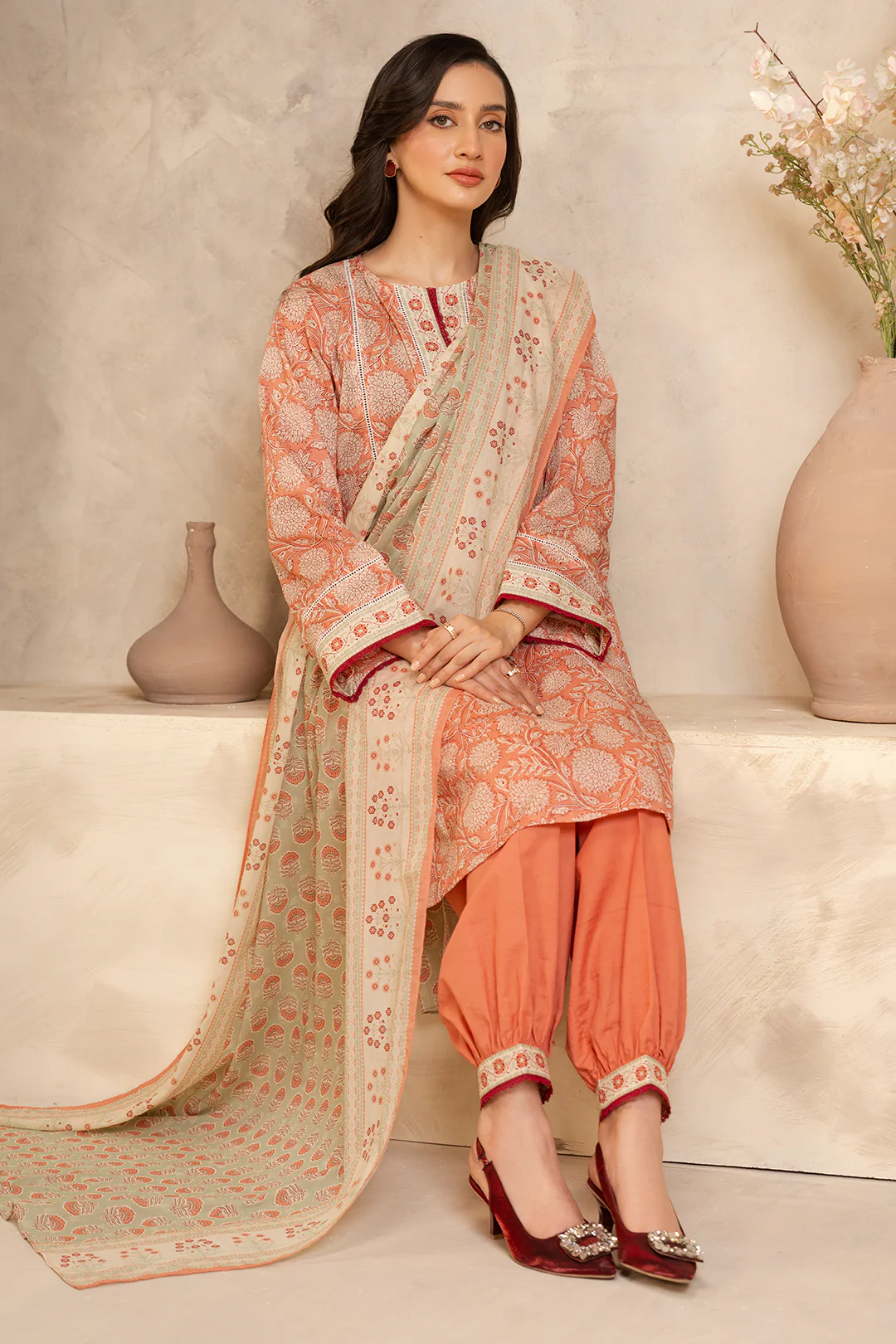 Shirt Shalwar Dupatta - 0032 - Image 3