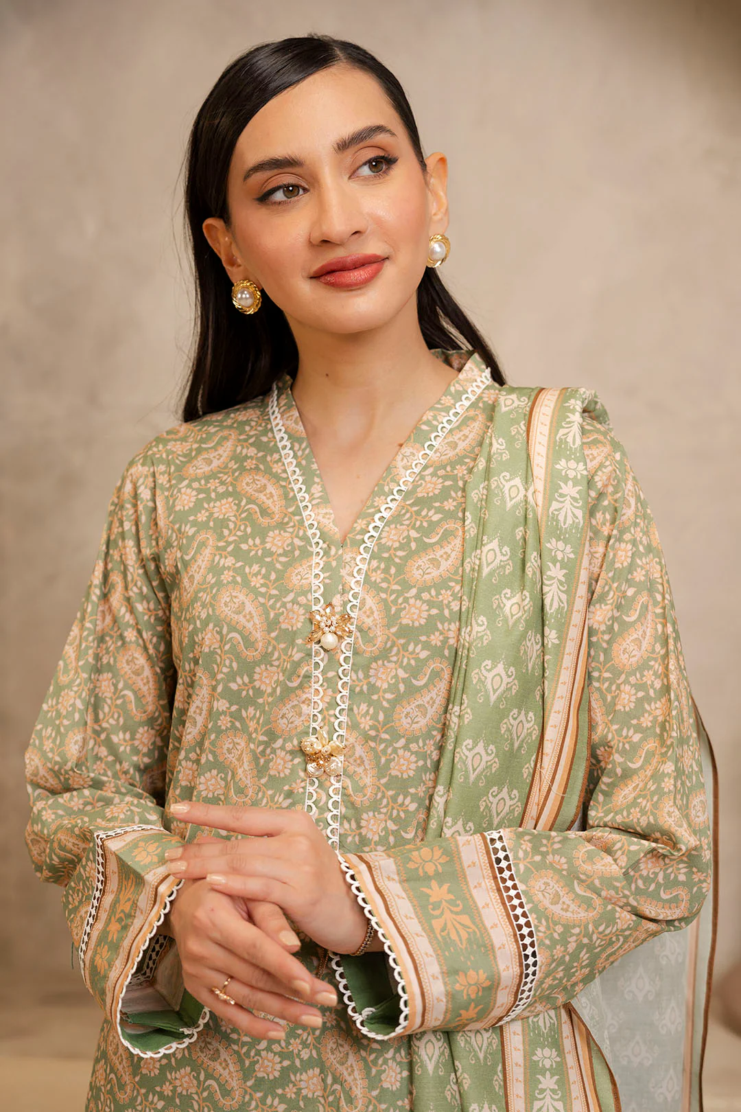 Shirt Shalwar Dupatta - 0043 - Image 2