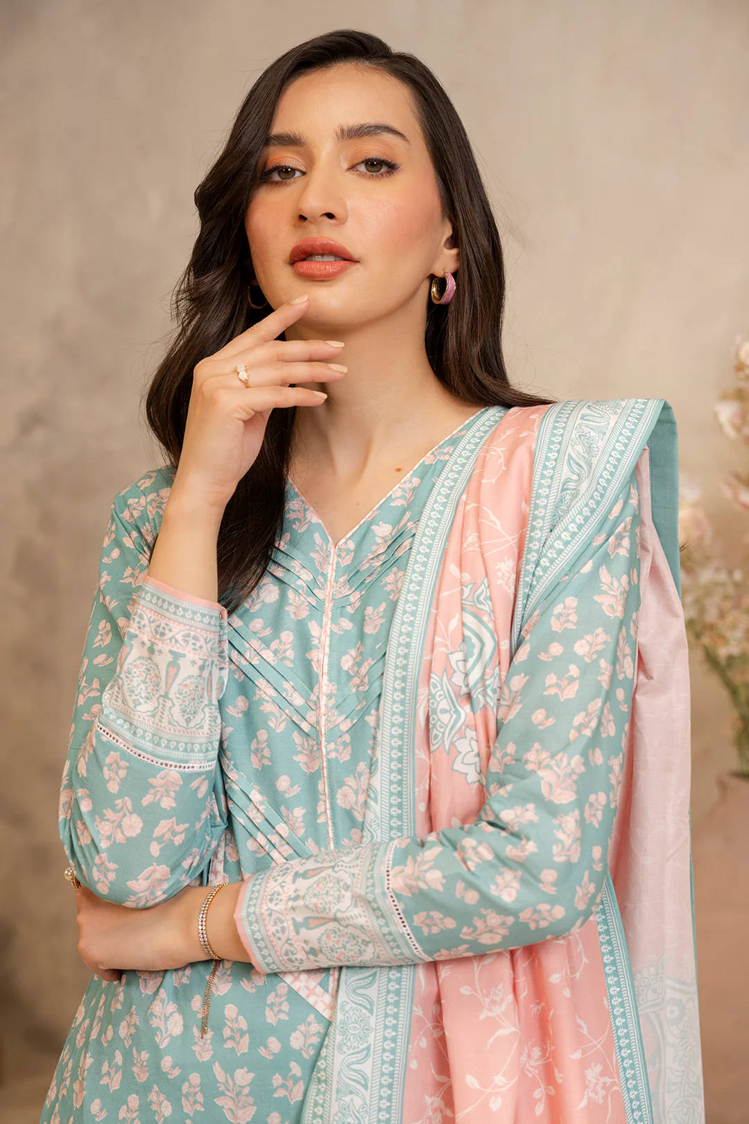 Shirt Shalwar Dupatta - 0046 - Image 2