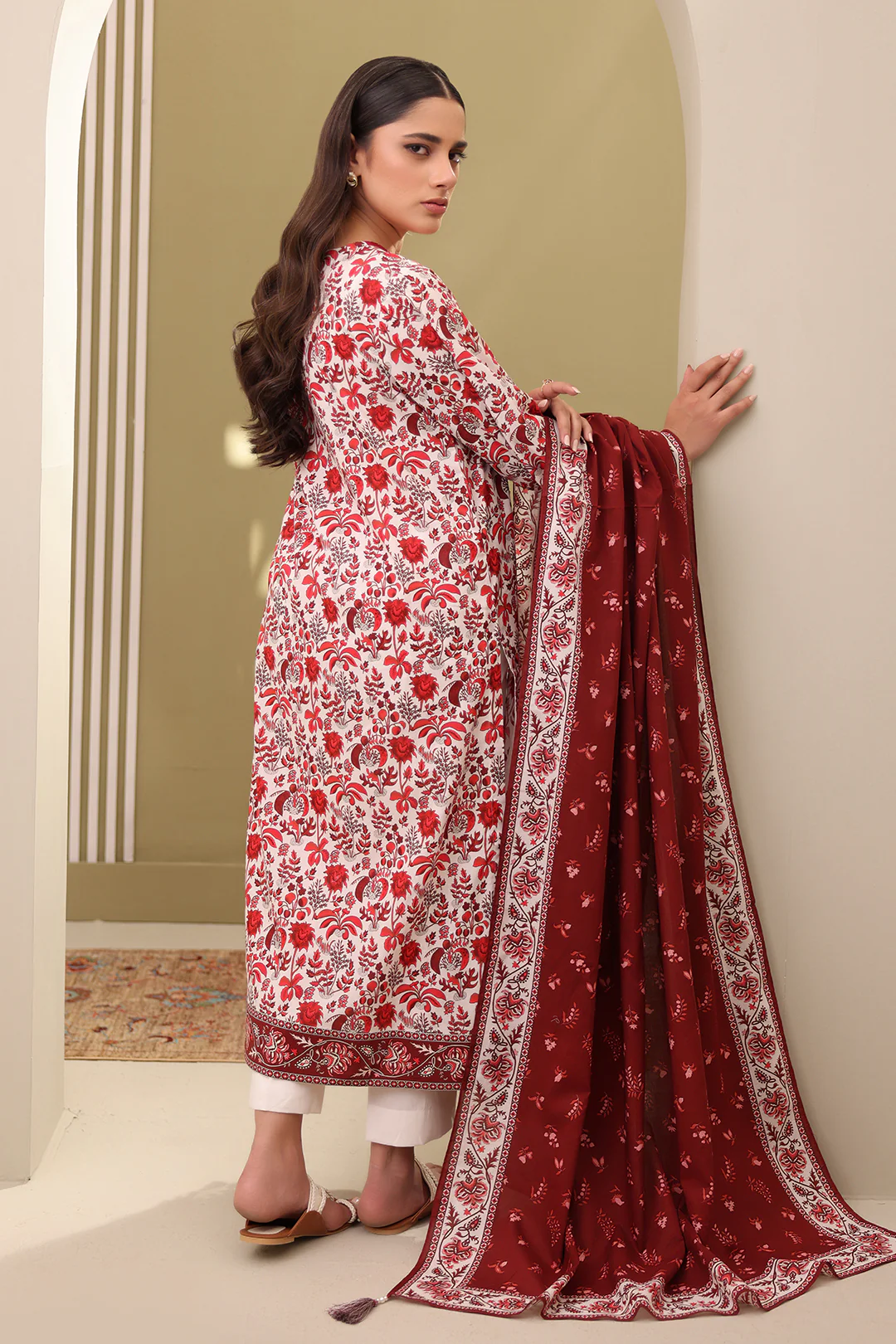 Shirt Shalwar Dupatta - 0123 - Image 5