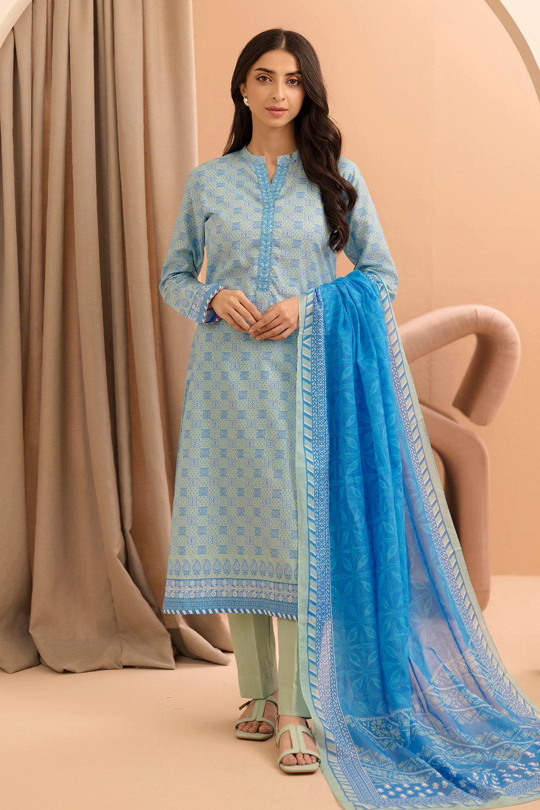 Shirt Shalwar Dupatta - 0176 - Image 2