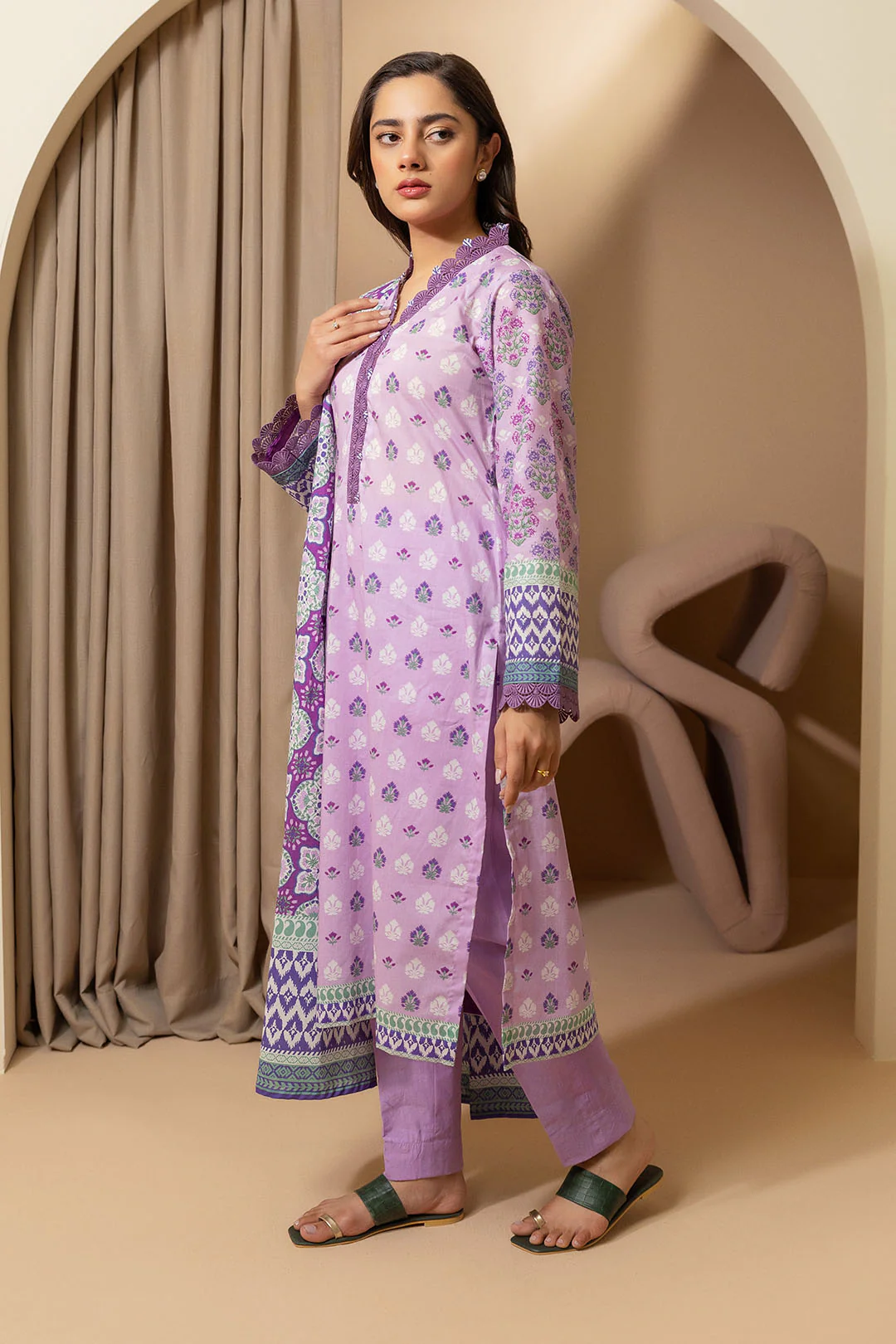 Shirt Shalwar Dupatta - 0178 - Image 3