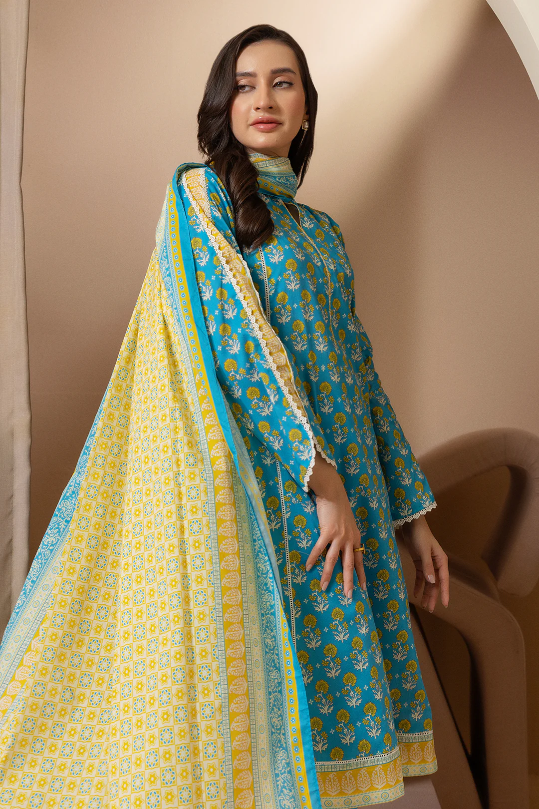 Shirt Shalwar Dupatta - 0180 - Image 5