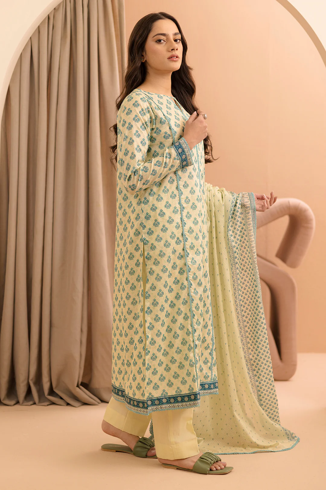 Shirt Shalwar Dupatta - 0183 - Image 4