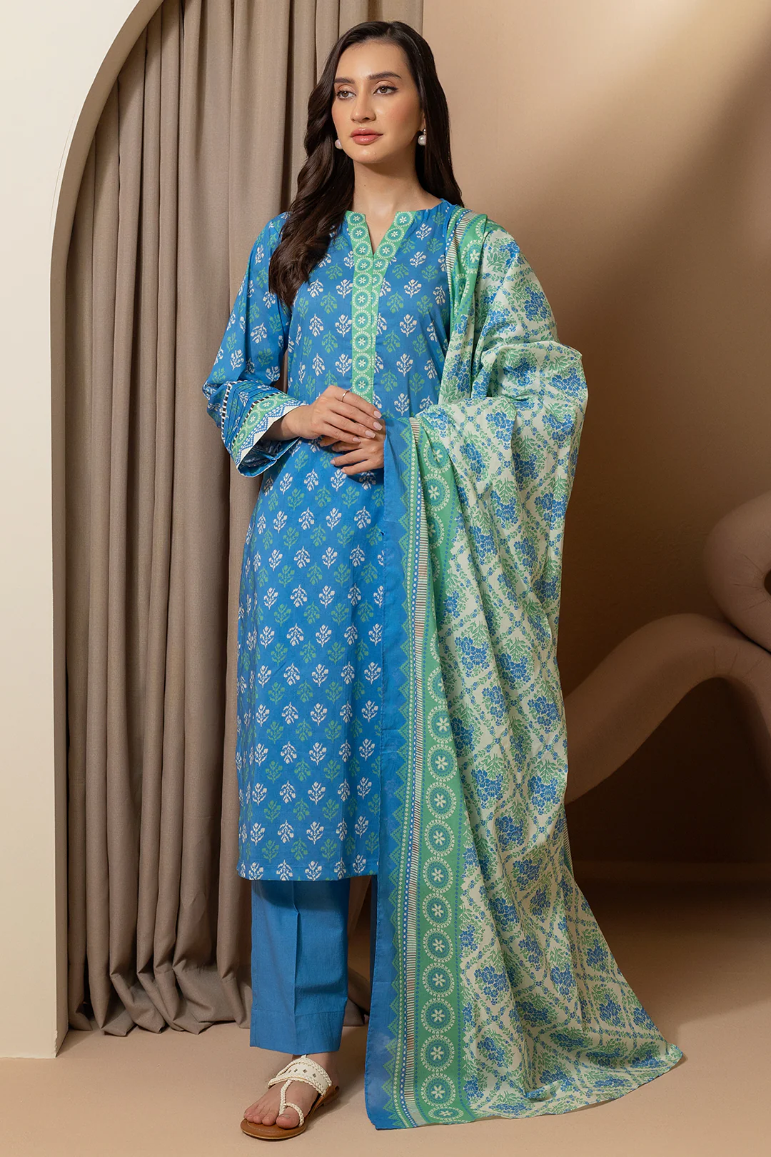 Shirt Shalwar Dupatta - 0184