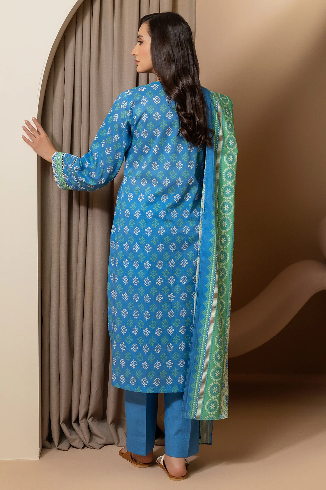 Shirt Shalwar Dupatta - 0184 - Image 6