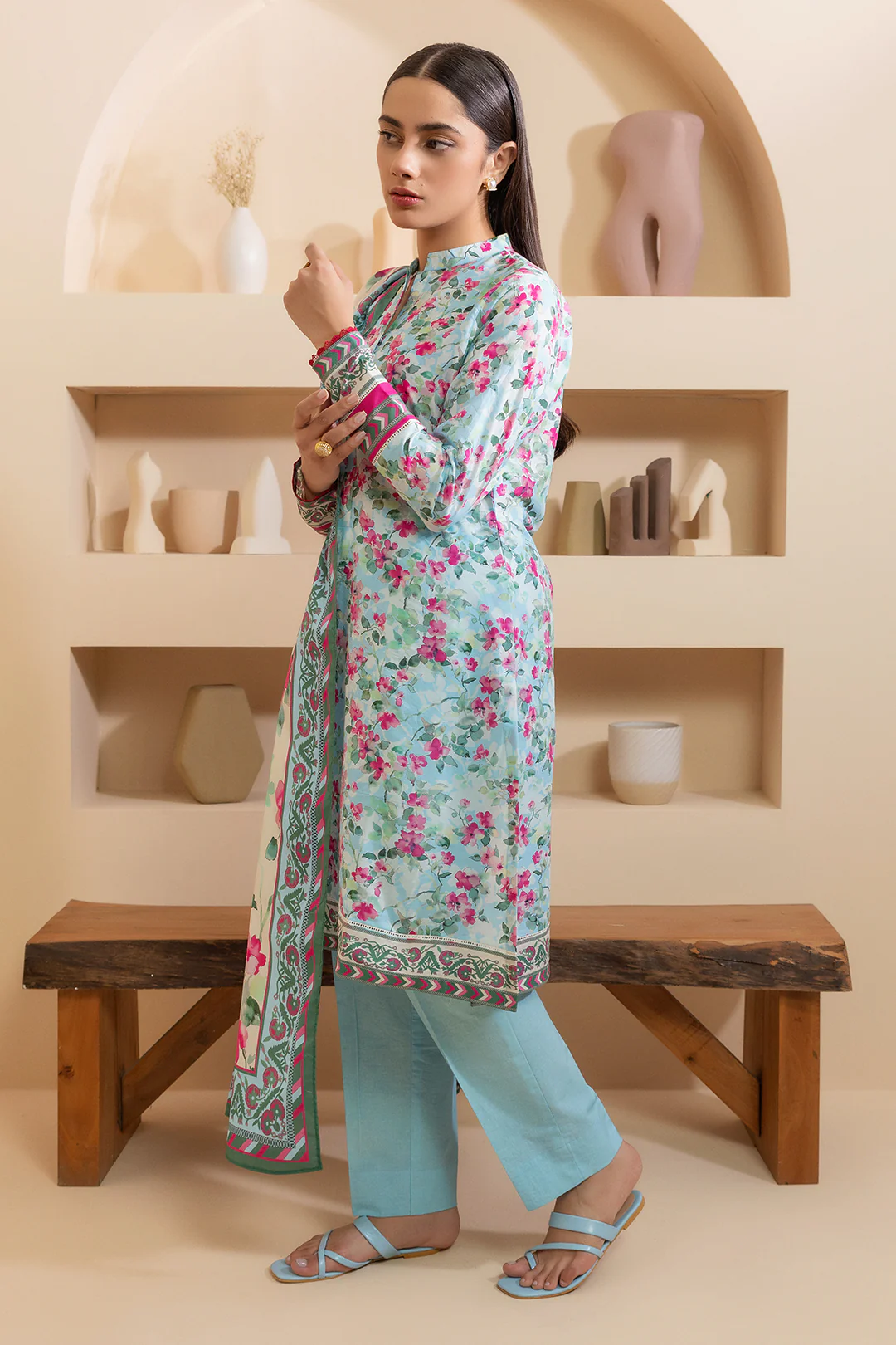 Shirt Shalwar Dupatta - 0190 - Image 6